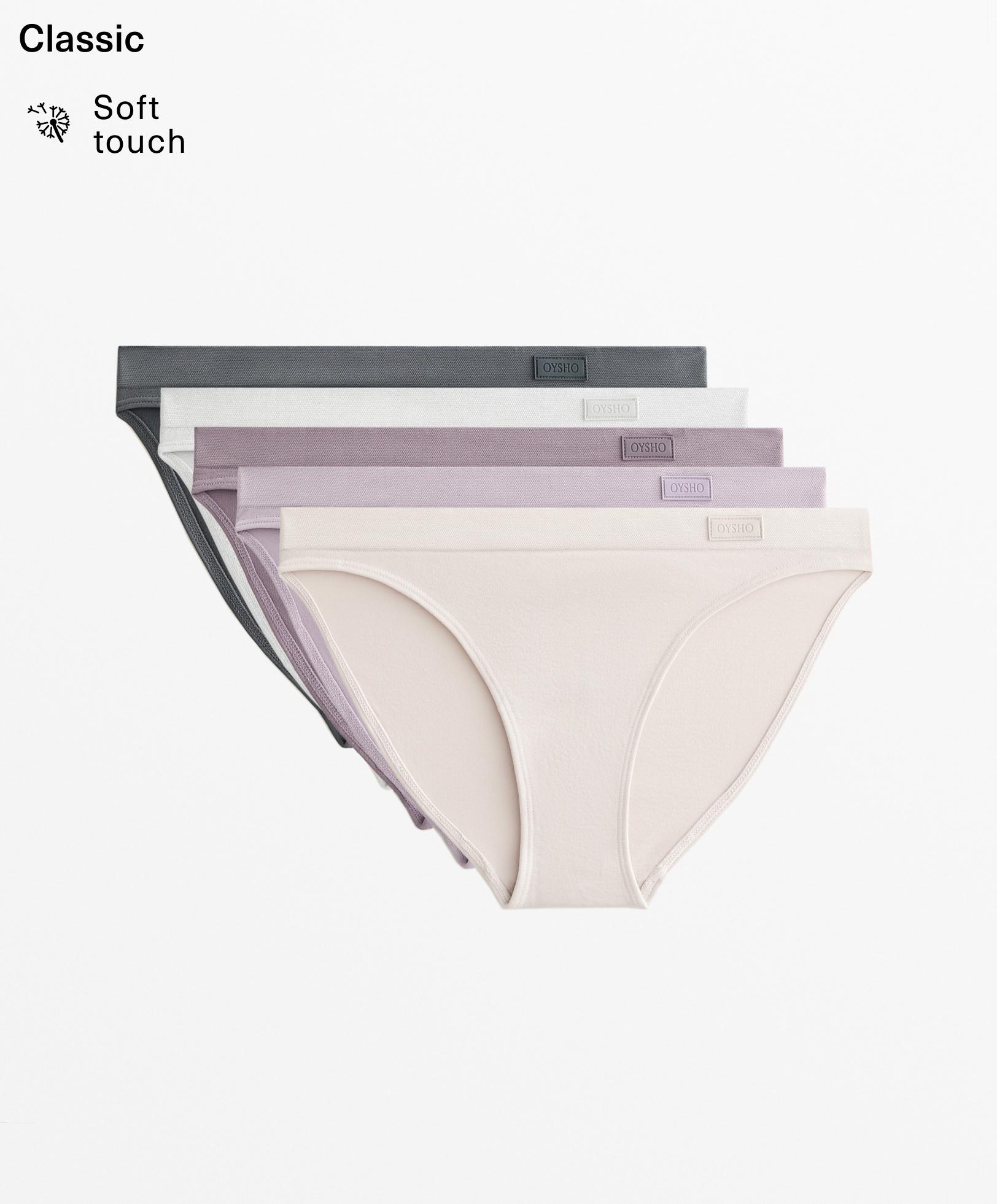 5 seamless soft touch classic briefs - Sale