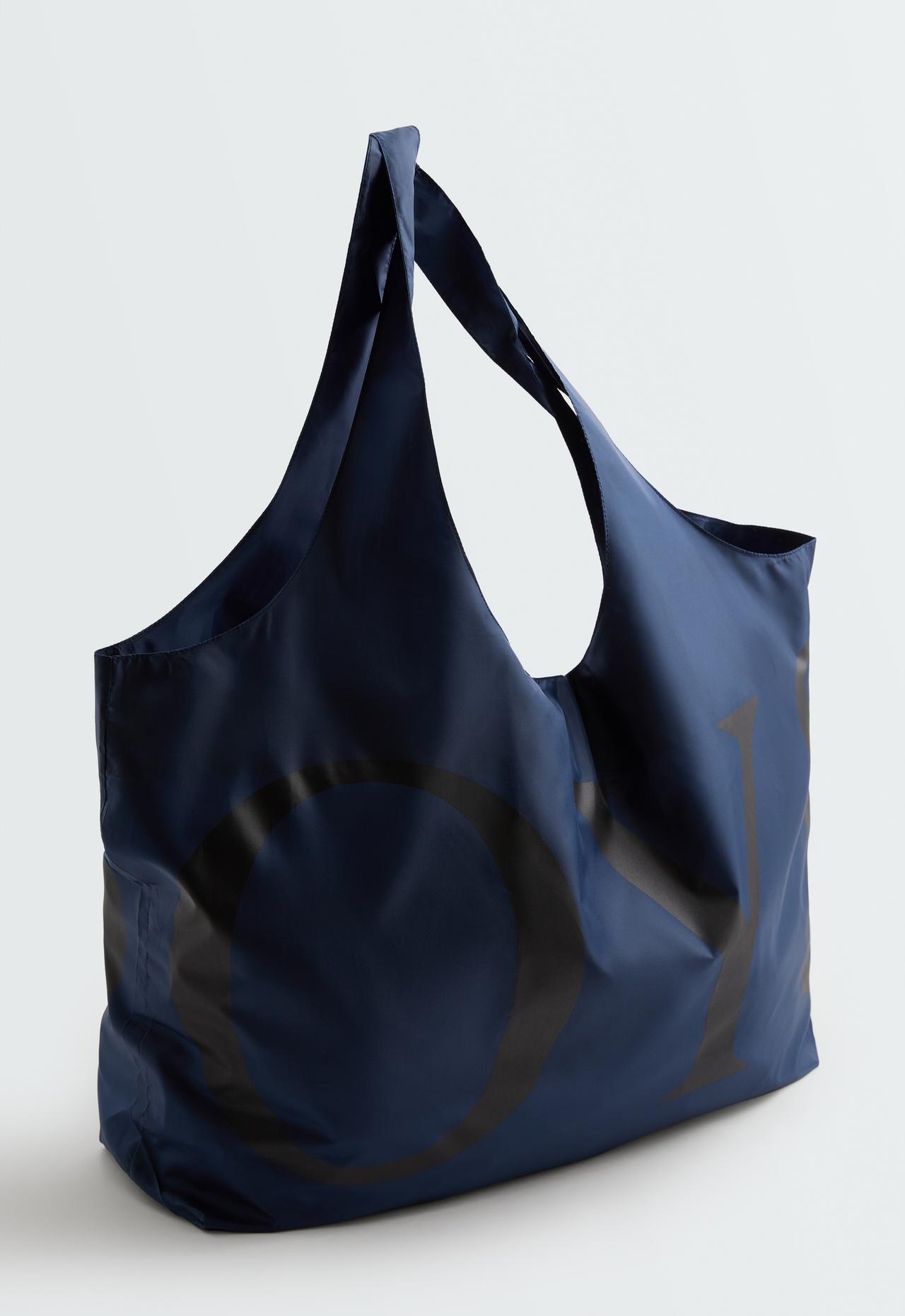OYSHO Packable Bag — NAVY BLUE