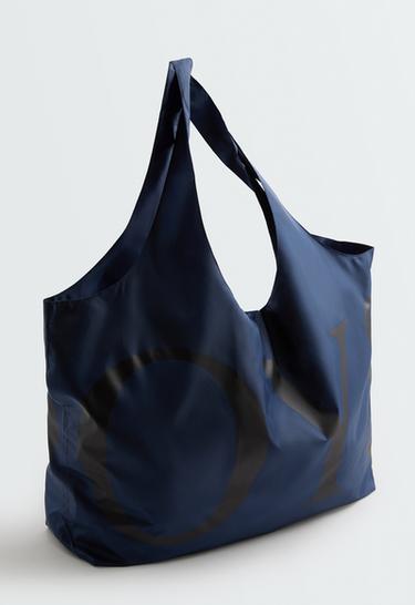 OYSHO Packable Bag — NAVY BLUE 1