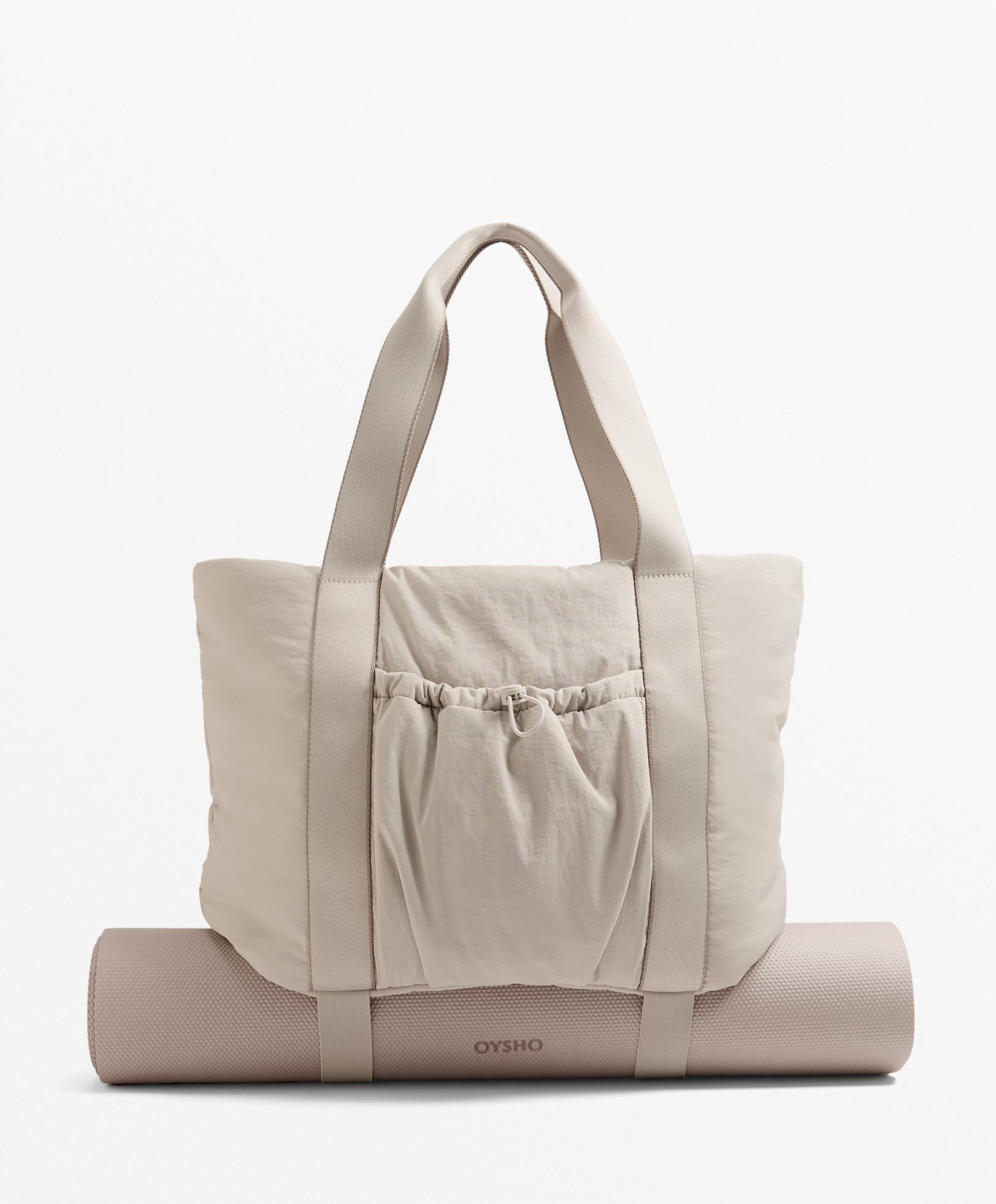 Mala shopper com bolso à frente