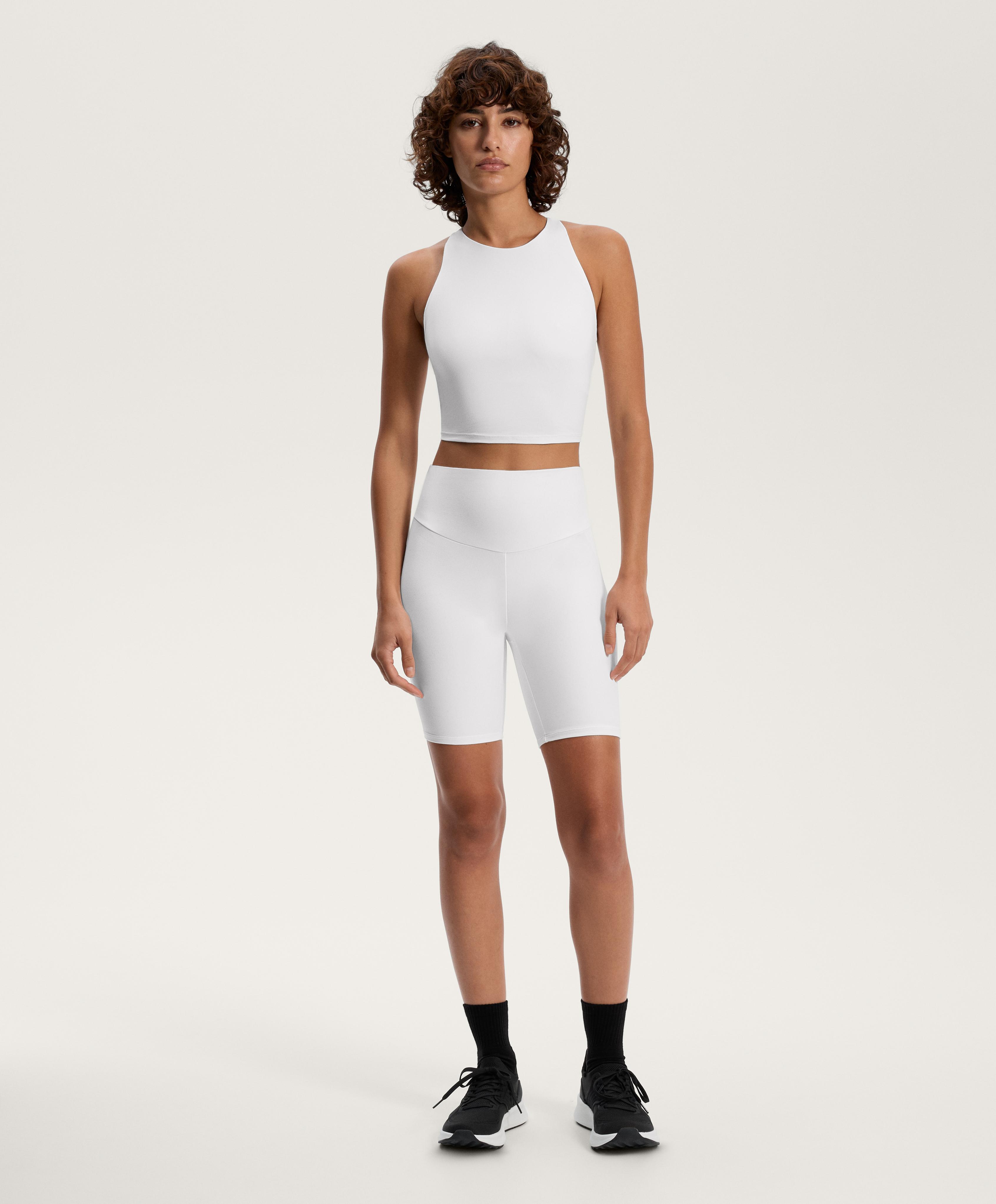 Comfortlux strap tank top with cups