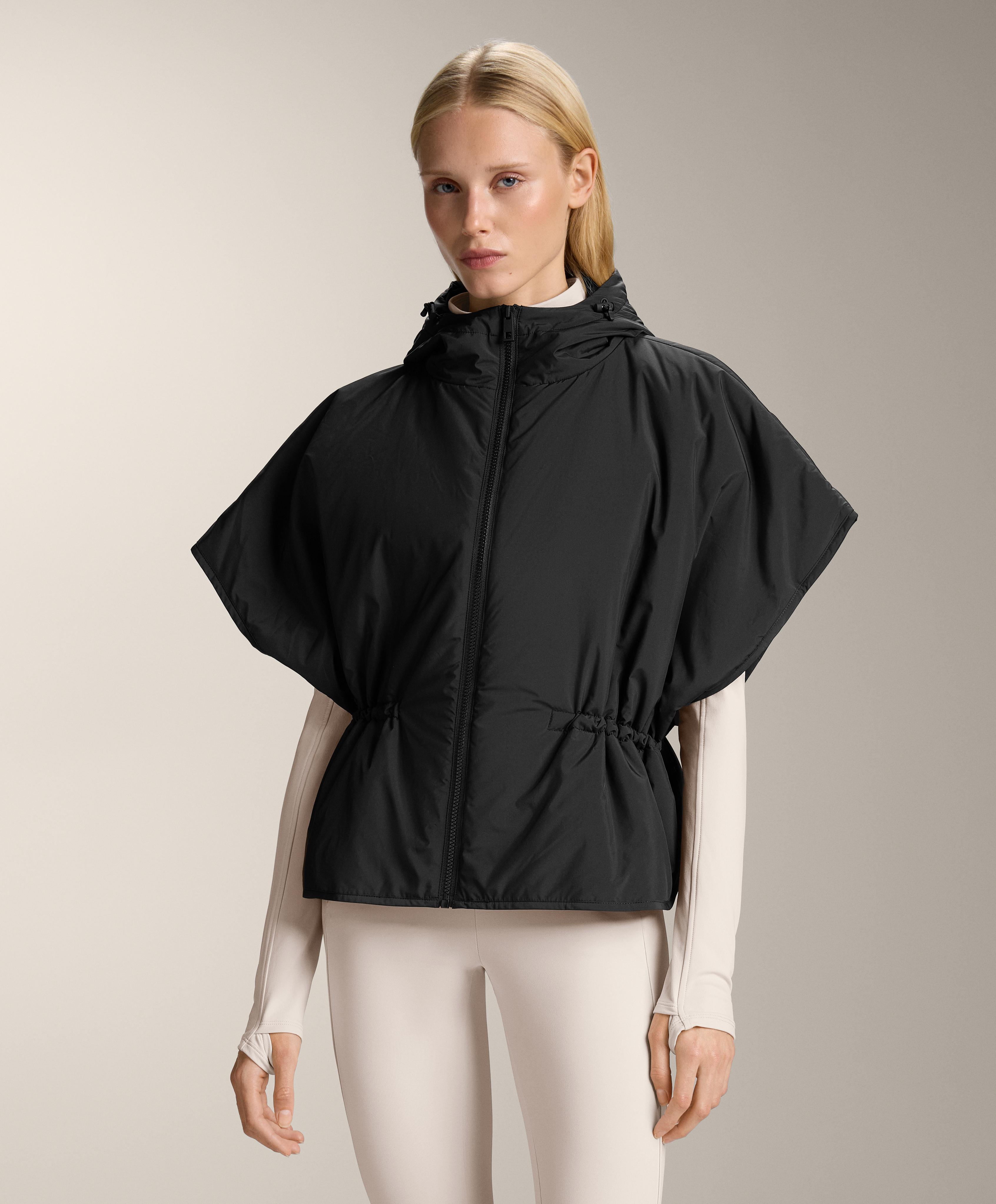 Gilet imbottito con cappuccio