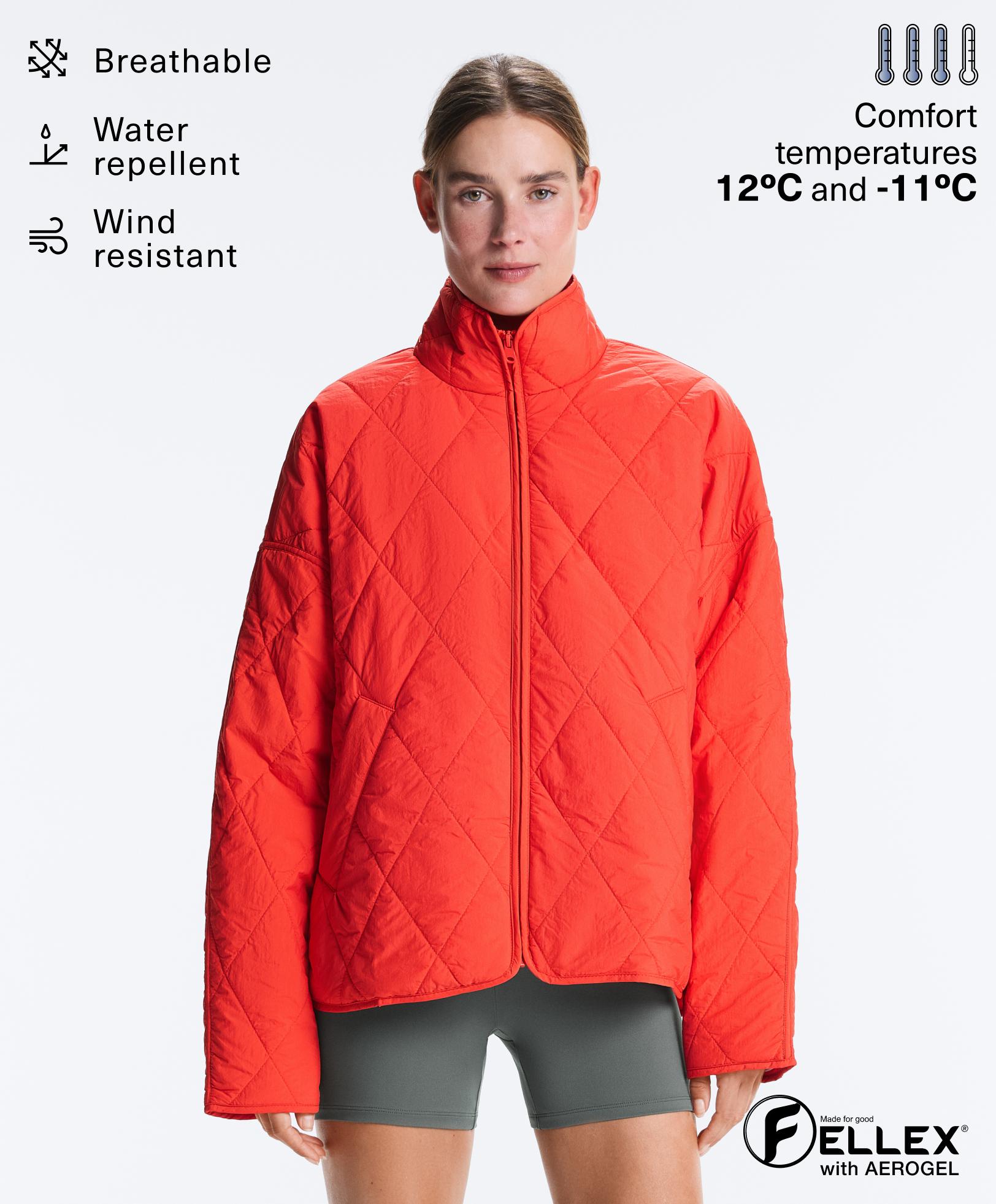 Стьобана куртка з водовідштовхувальної тканиною FELLEX® з AEROGEL