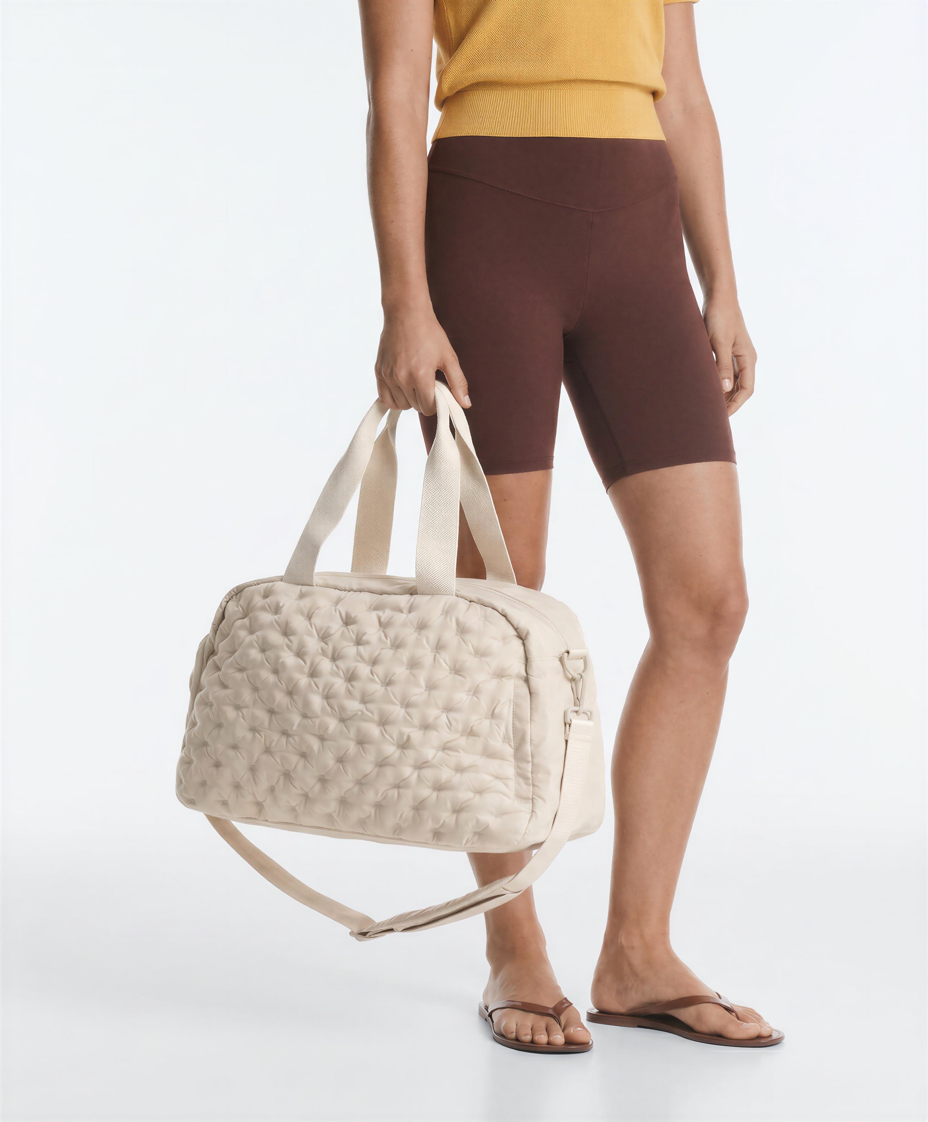 Padded technical sports bag — ECRU