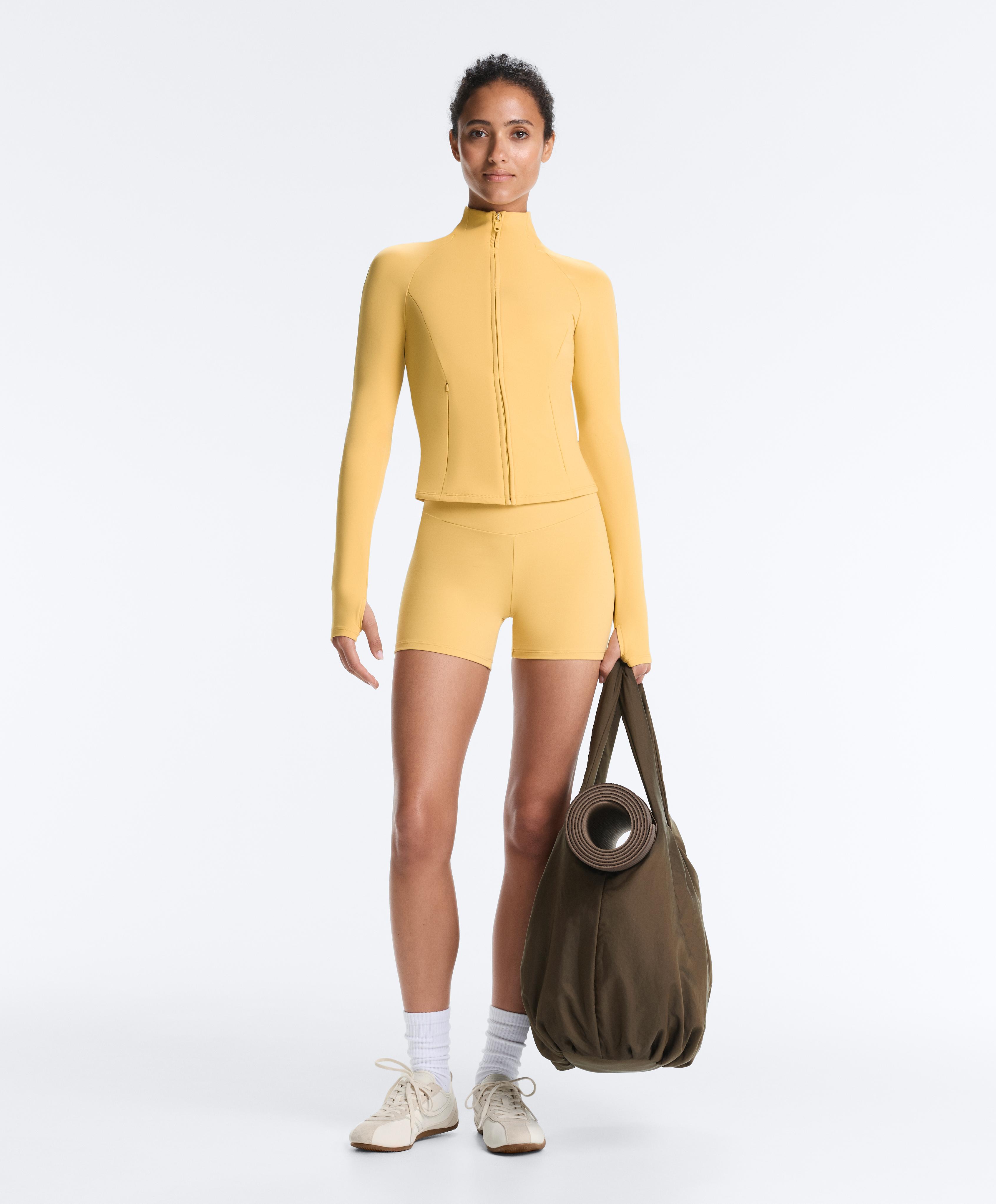 Light warm technical jacket — MID-YELLOW