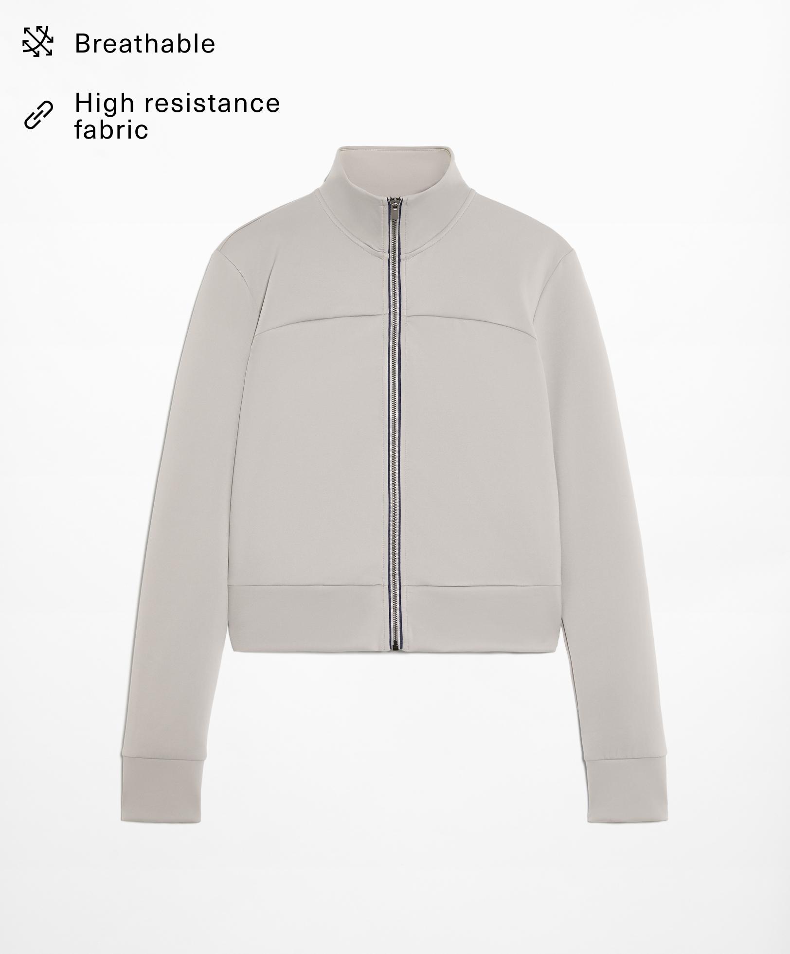 Neoprene-effect jacket - Sale