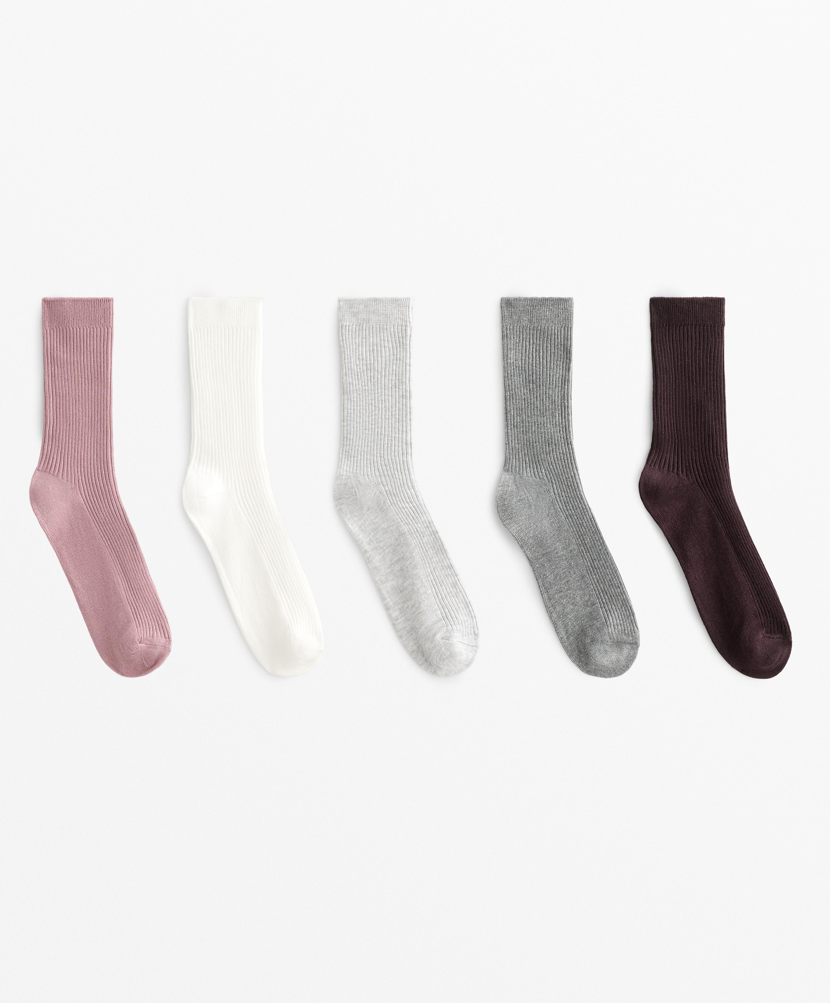 5 pares de calcetines classic con algodón
