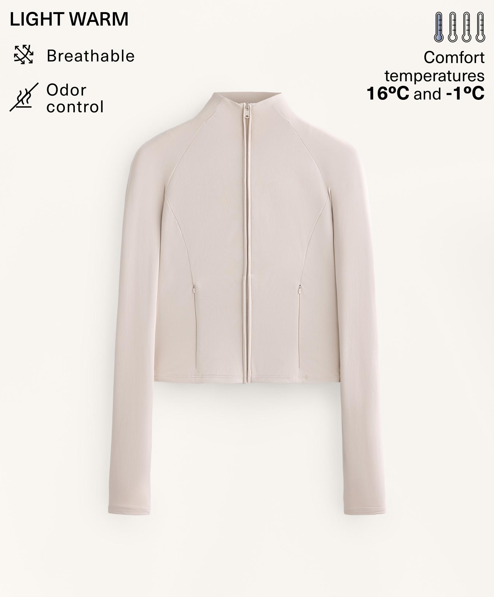 Light warm technical jacket
