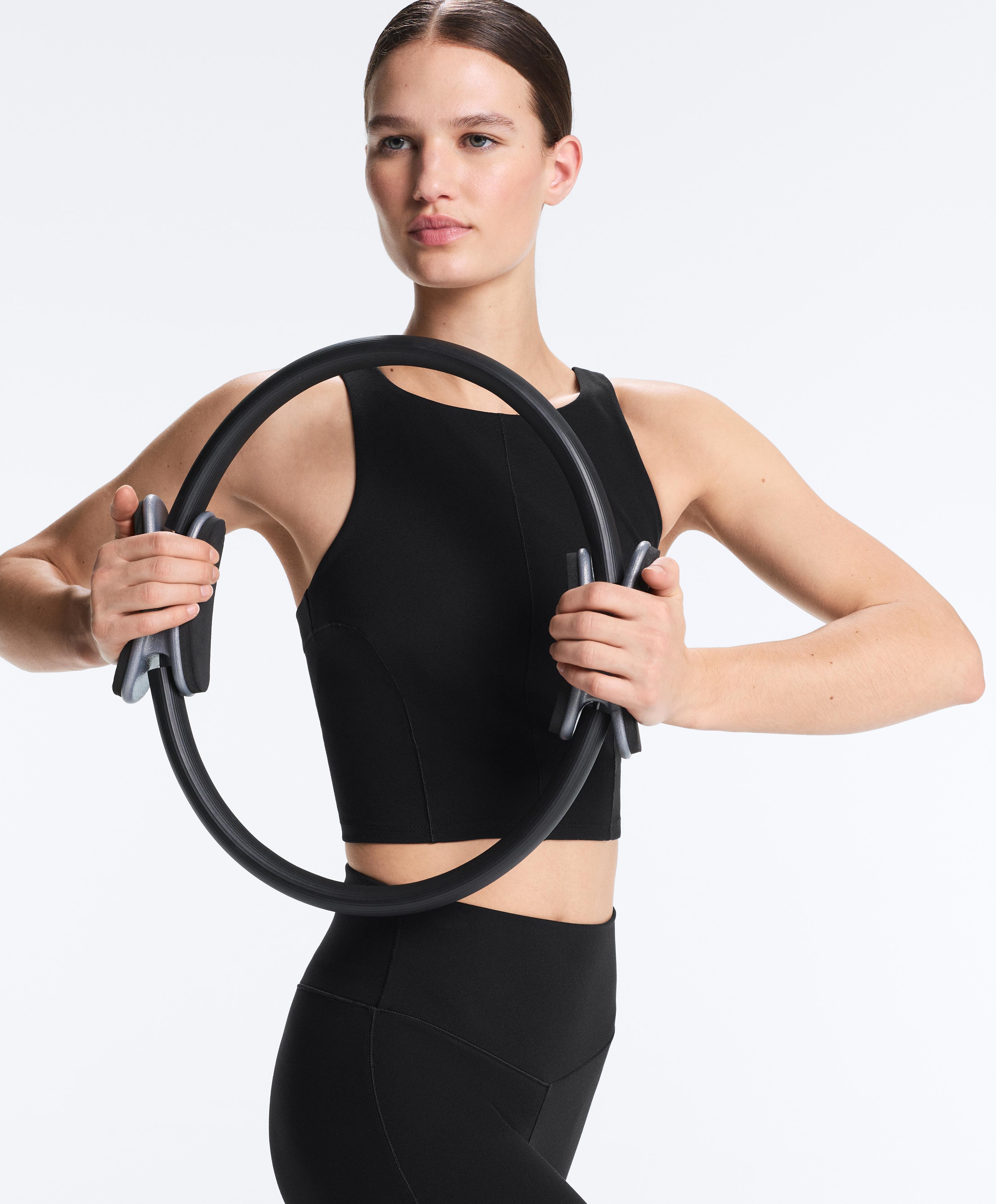 Evermove tank top with straps — BLACK