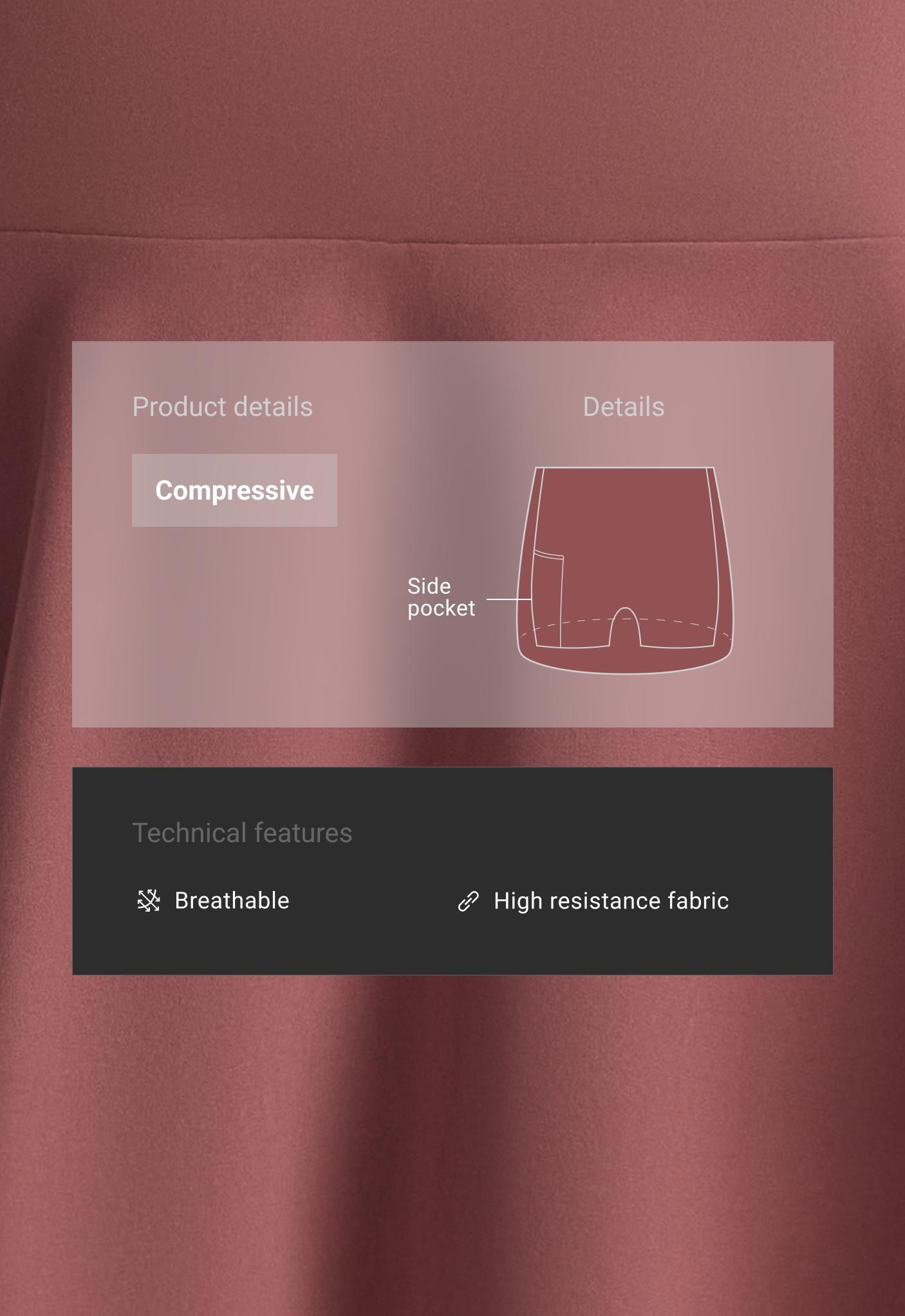 Sukně High rise Compressive