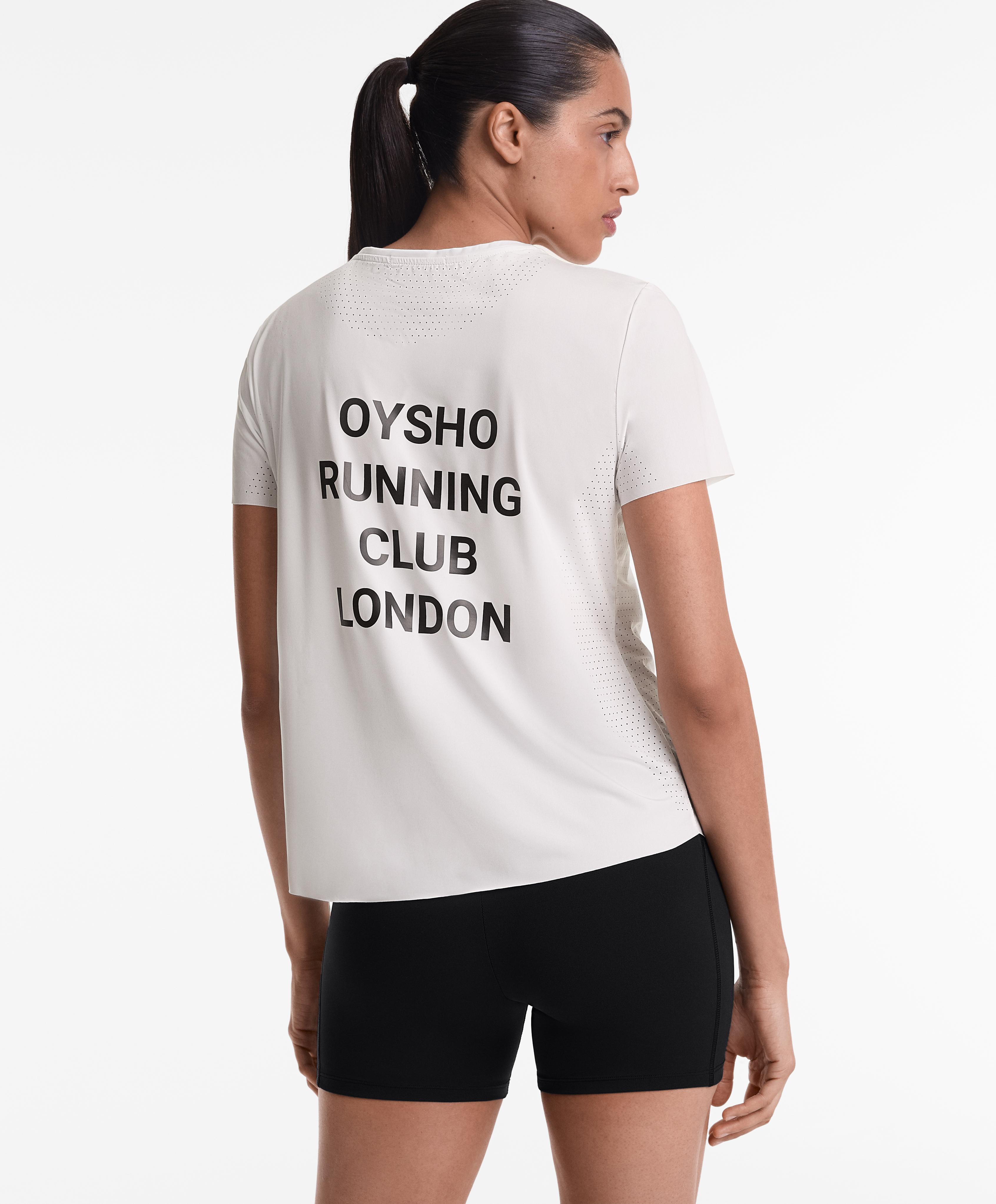Running Club London fitted short-sleeved technical T-shirt Running Club London fitted short-sleeved technical T-shirt