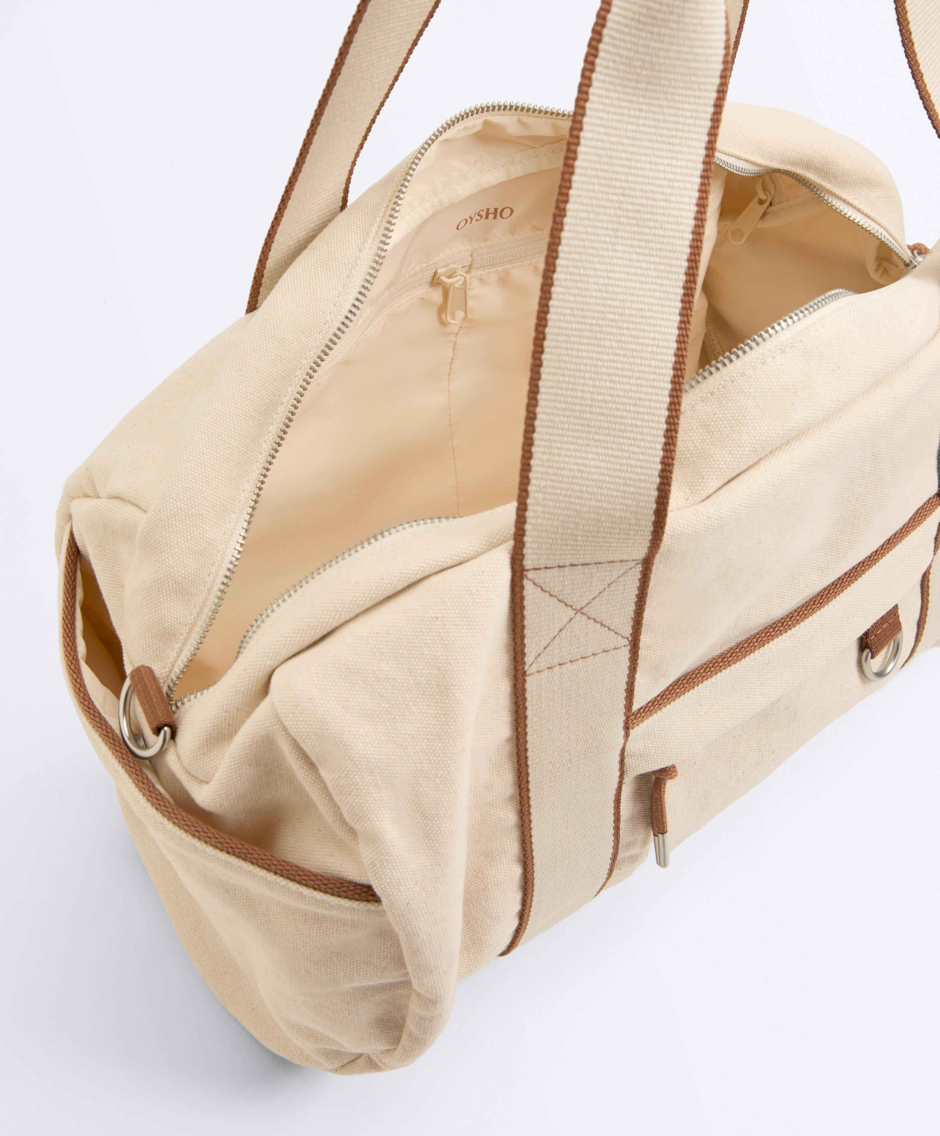 Canvas bowling bag