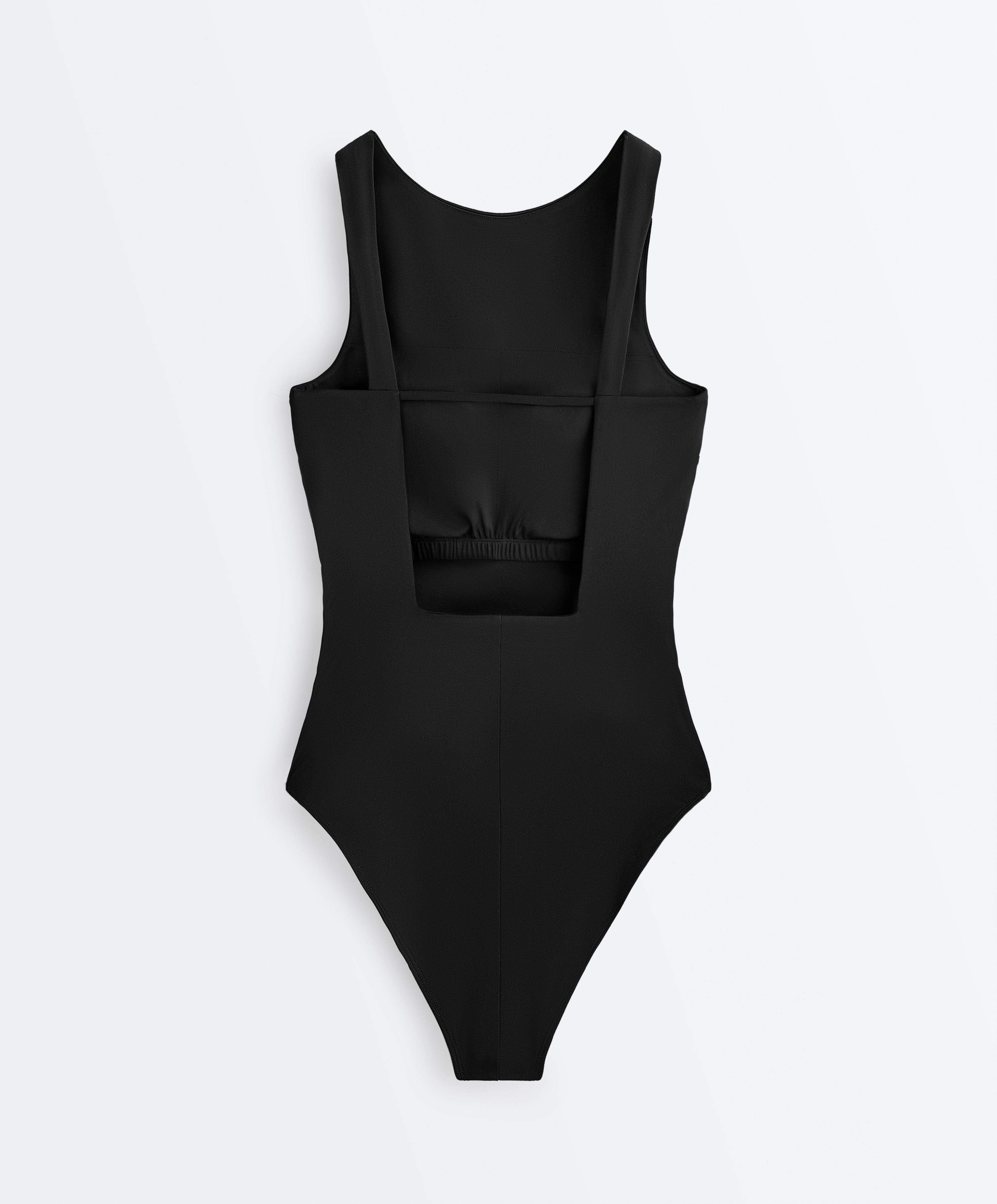 Open-back Comfortlux body — BLACK