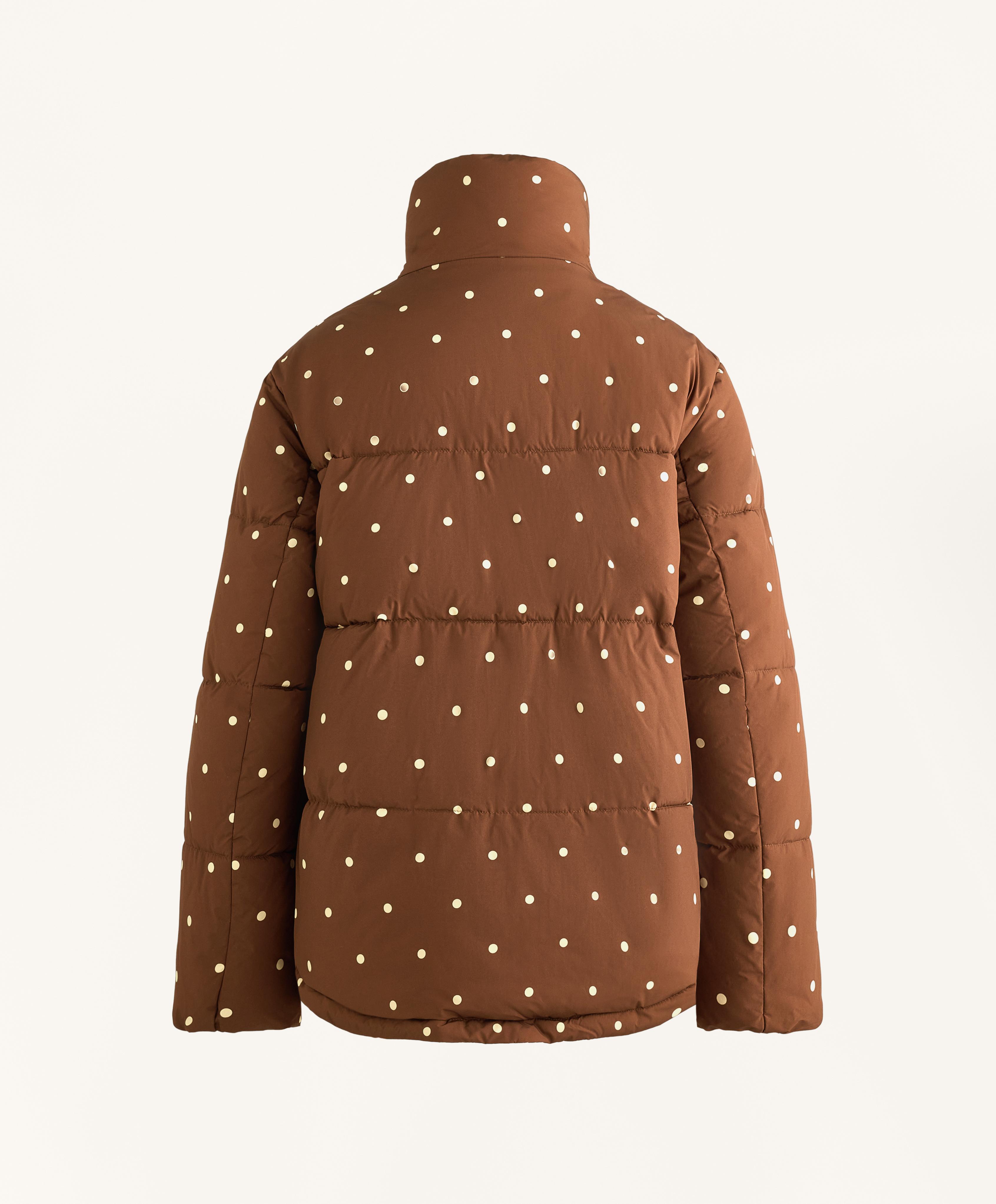 Primaloft® water-repellent padded jacket — DARK BRICK