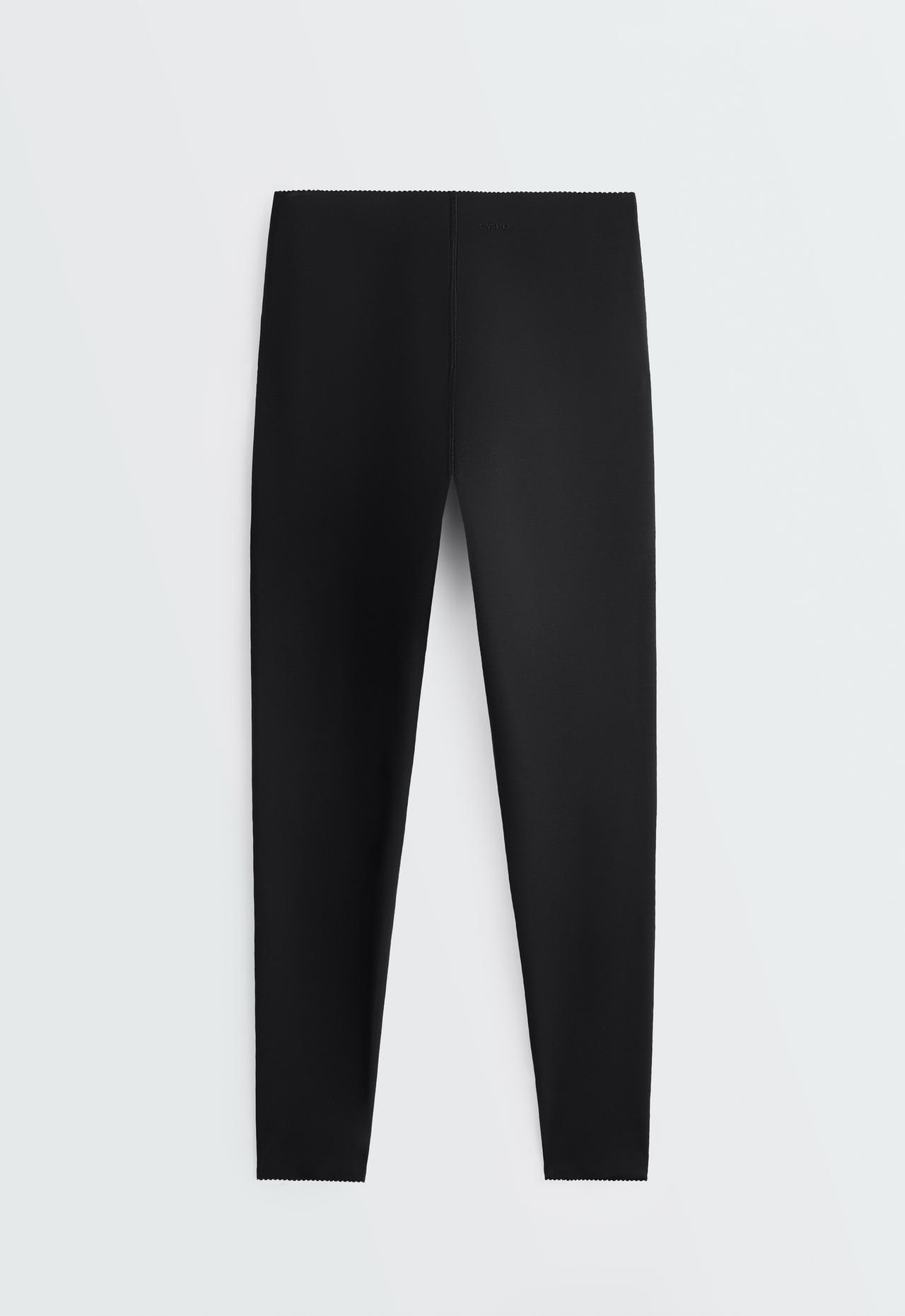 Extra Compressive Raise Up ankle-length leggings — BLACK