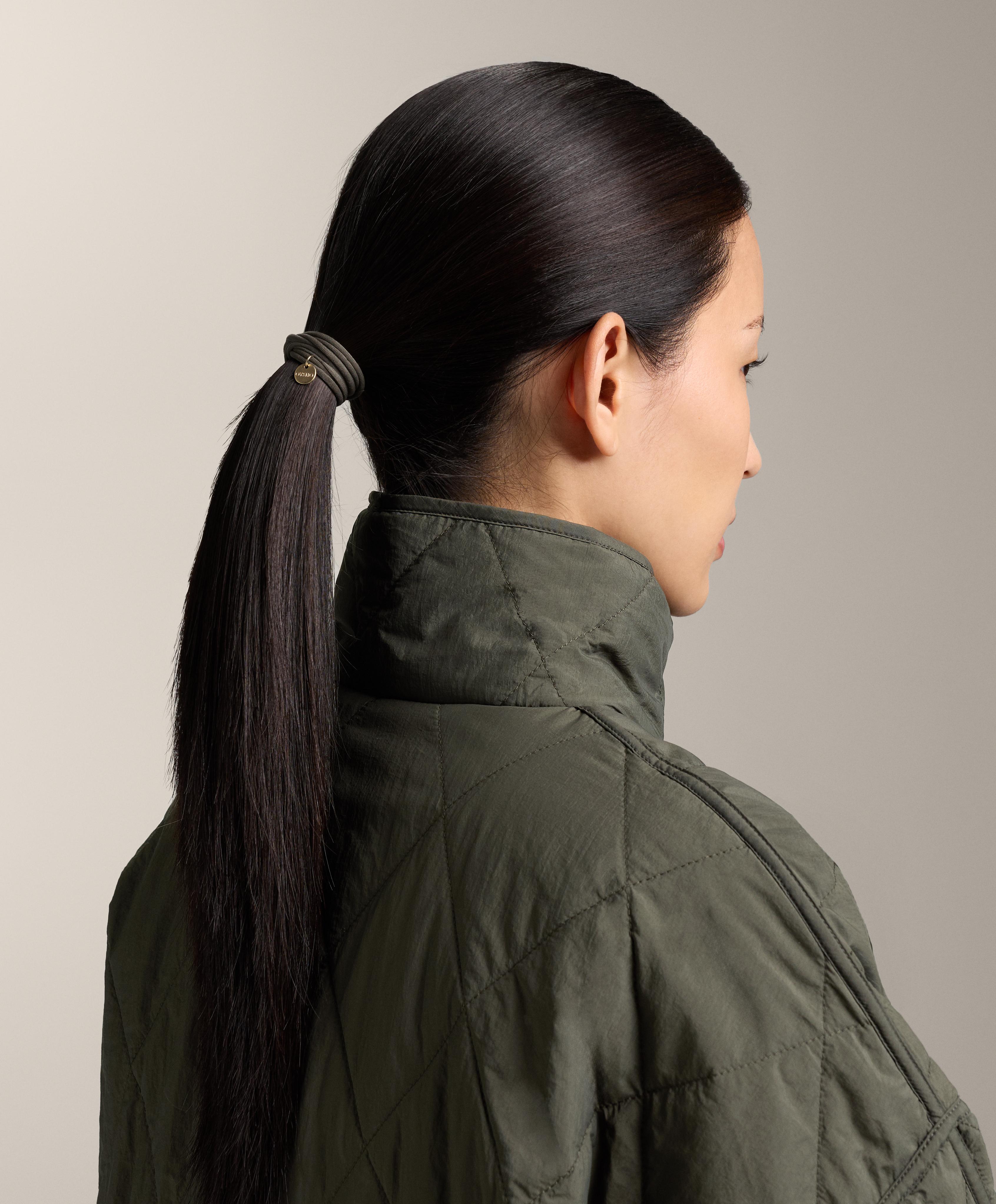 6 Oysho plaque hair ties