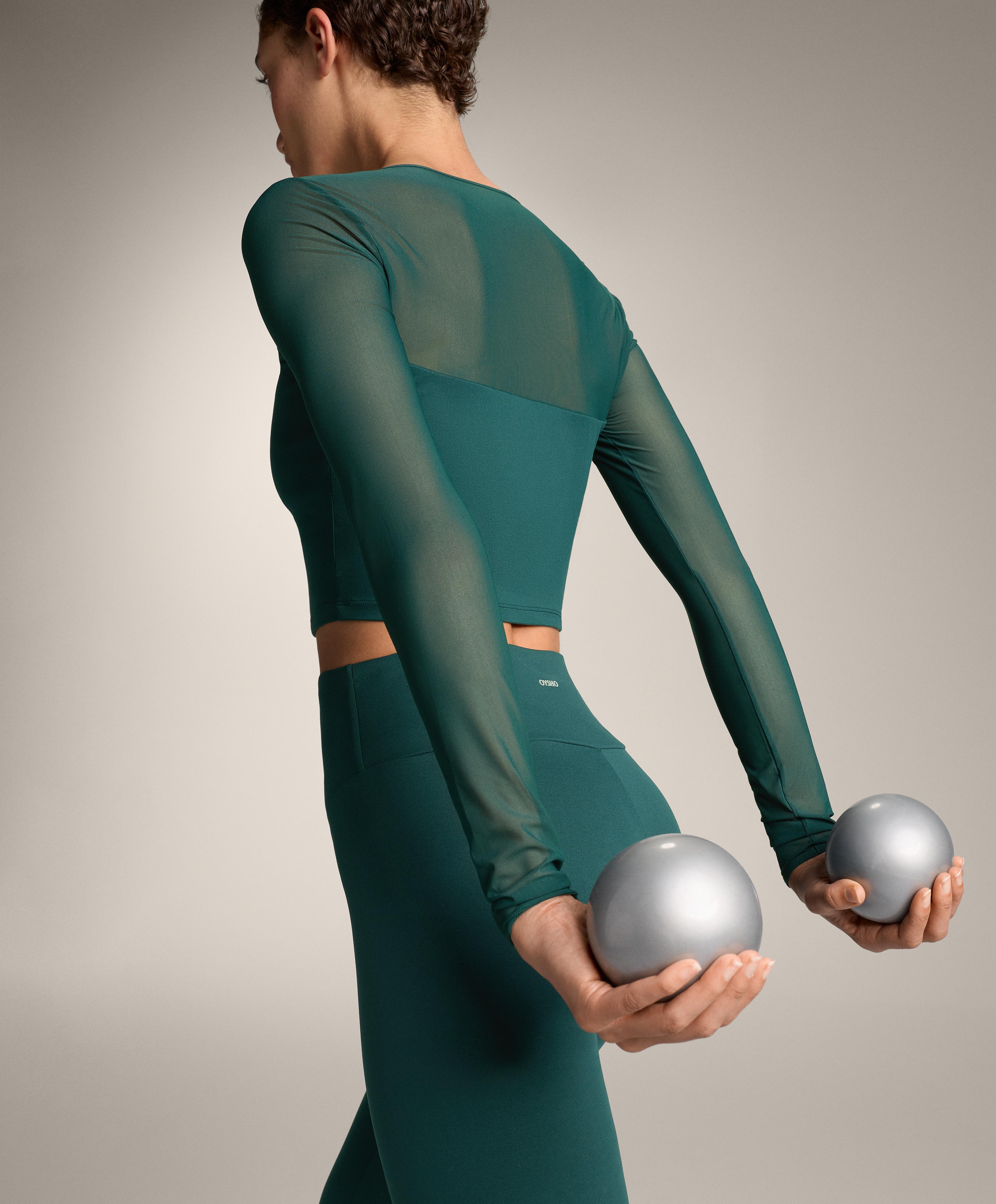 Comfortlux Tanktop mit langen Ärmeln aus Mesh Comfortlux Tanktop mit langen Ärmeln aus Mesh