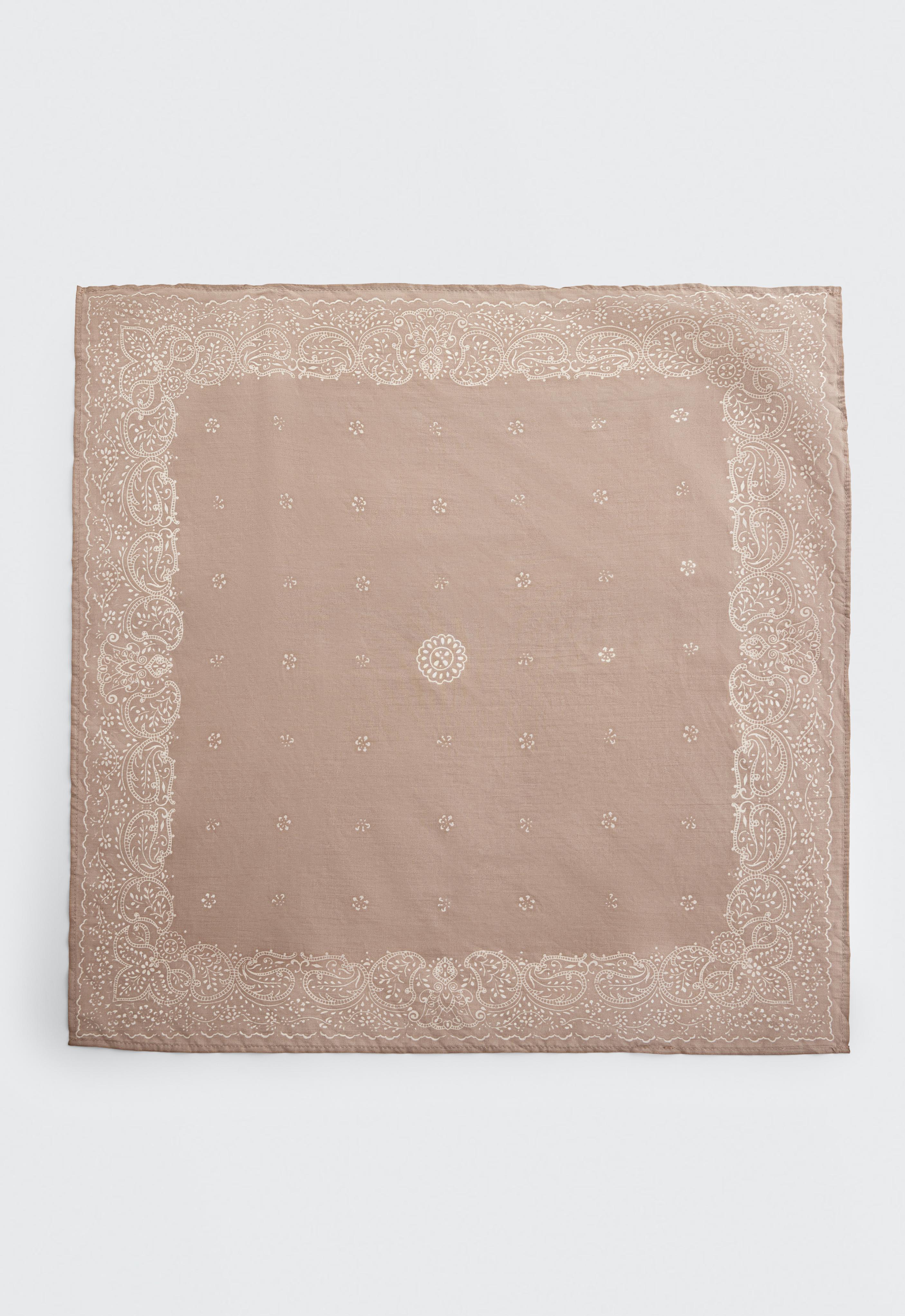 %100 pamuklu desenli bandana