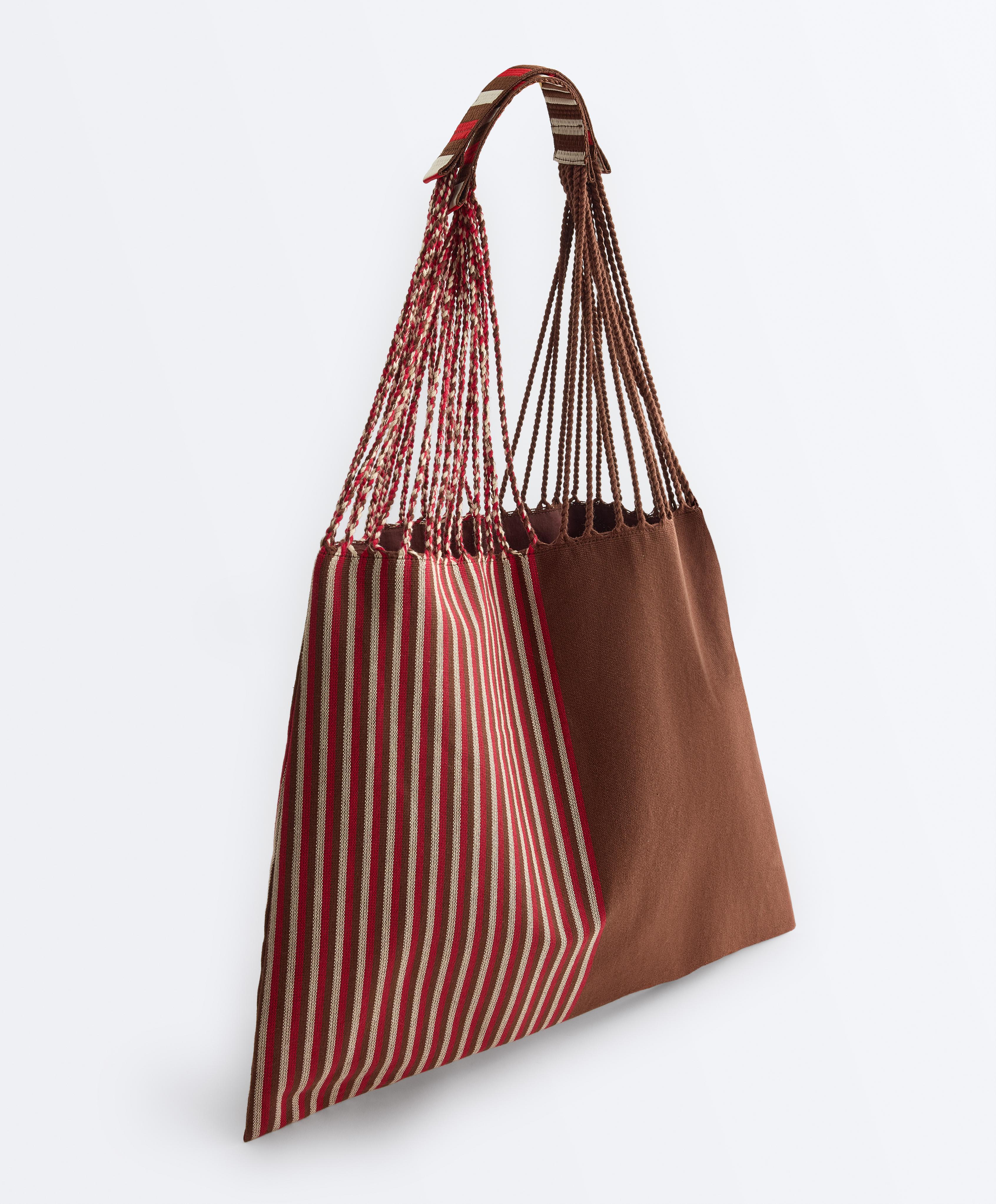 100% Cotton shopper bag — BROWN
