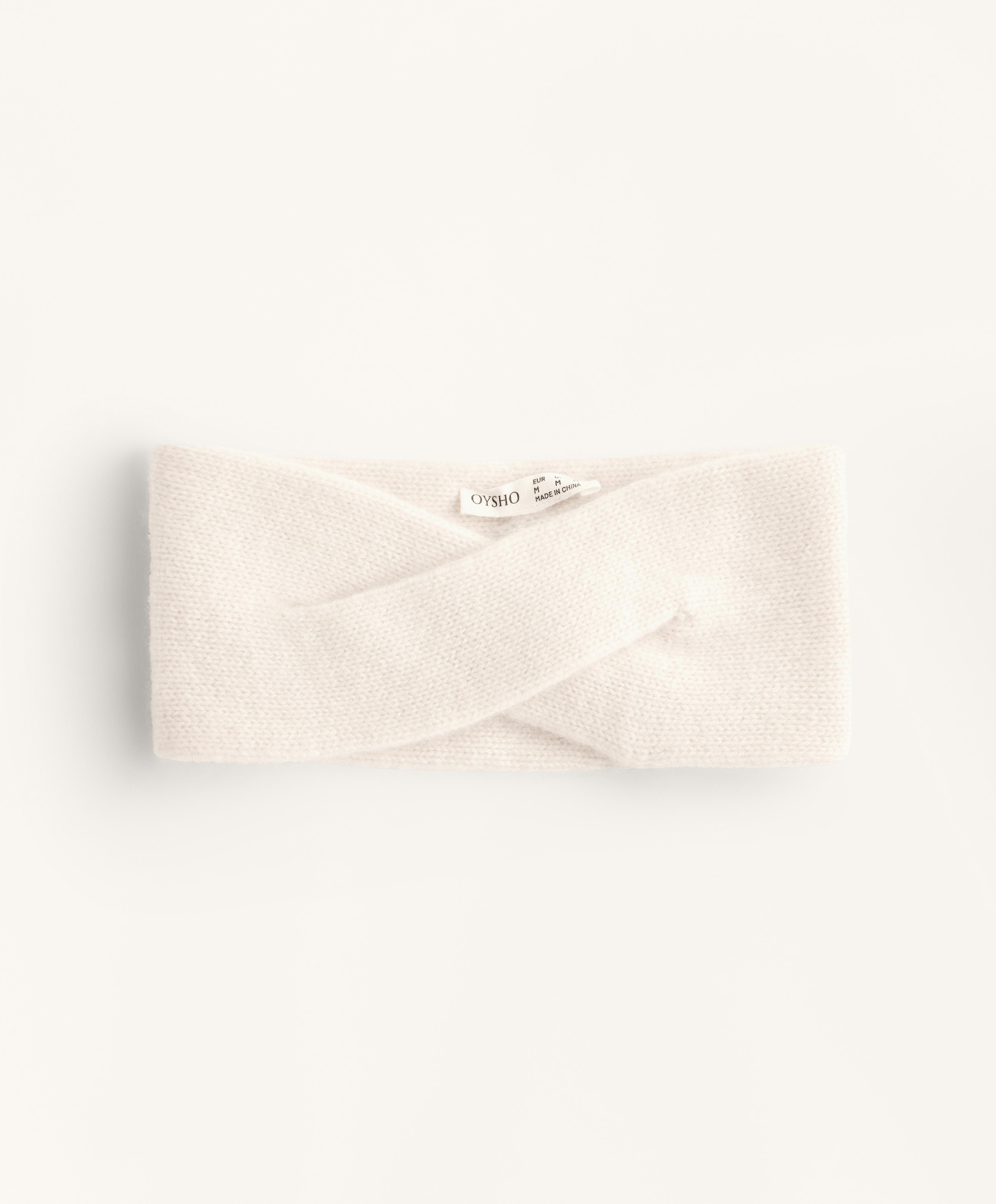 Hårband 100 % cashmere 9,5 cm Hårband 100 % cashmere 9,5 cm