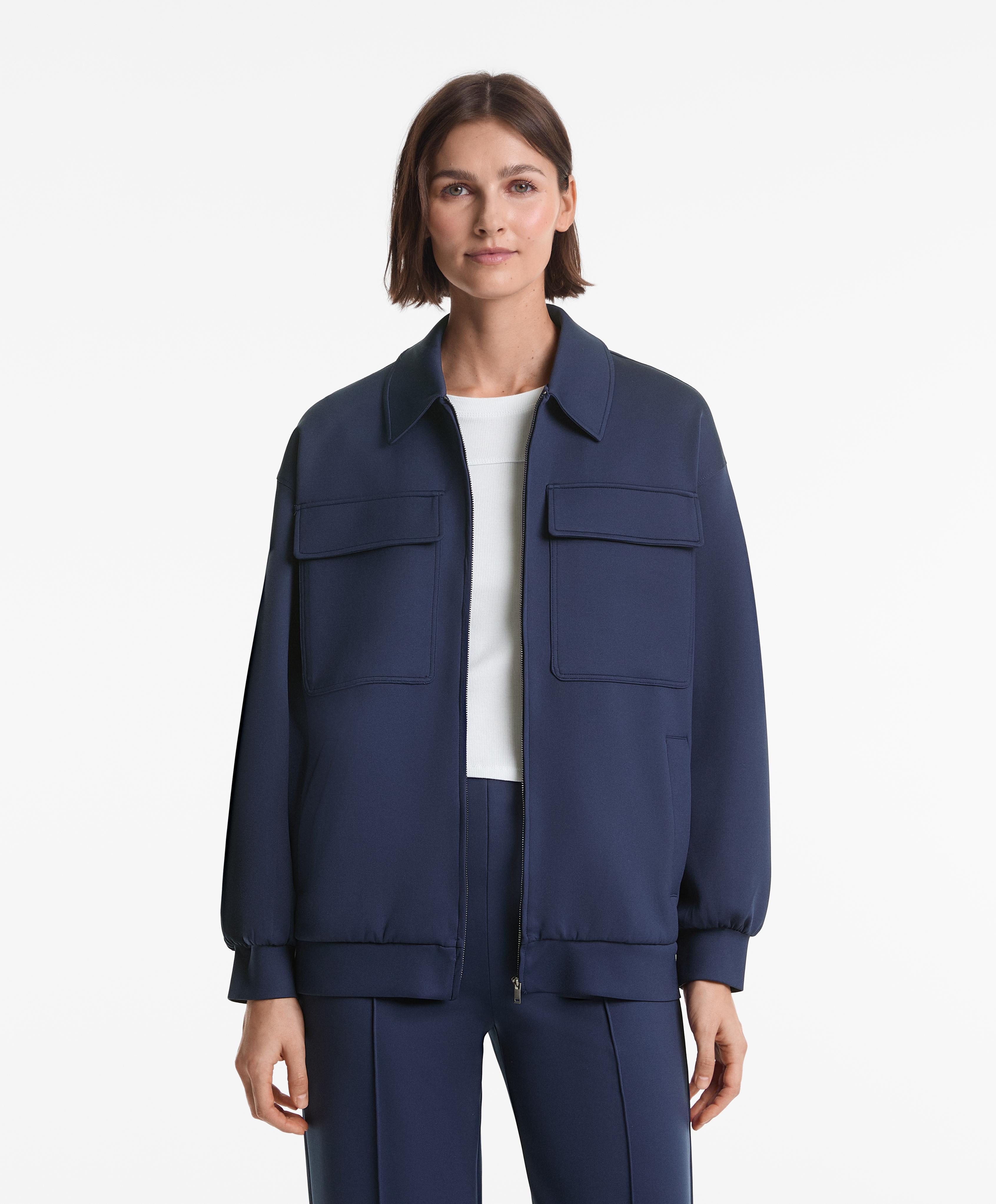 Kurtka w stylu neoprenowym - Wyprzedaż Kurtka w stylu neoprenowym - Wyprzedaż