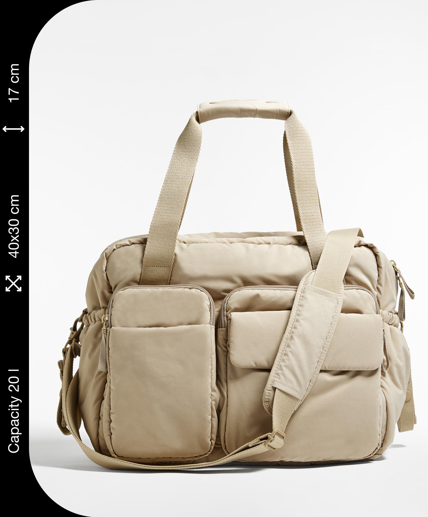 Maxi maternity bag — SAND