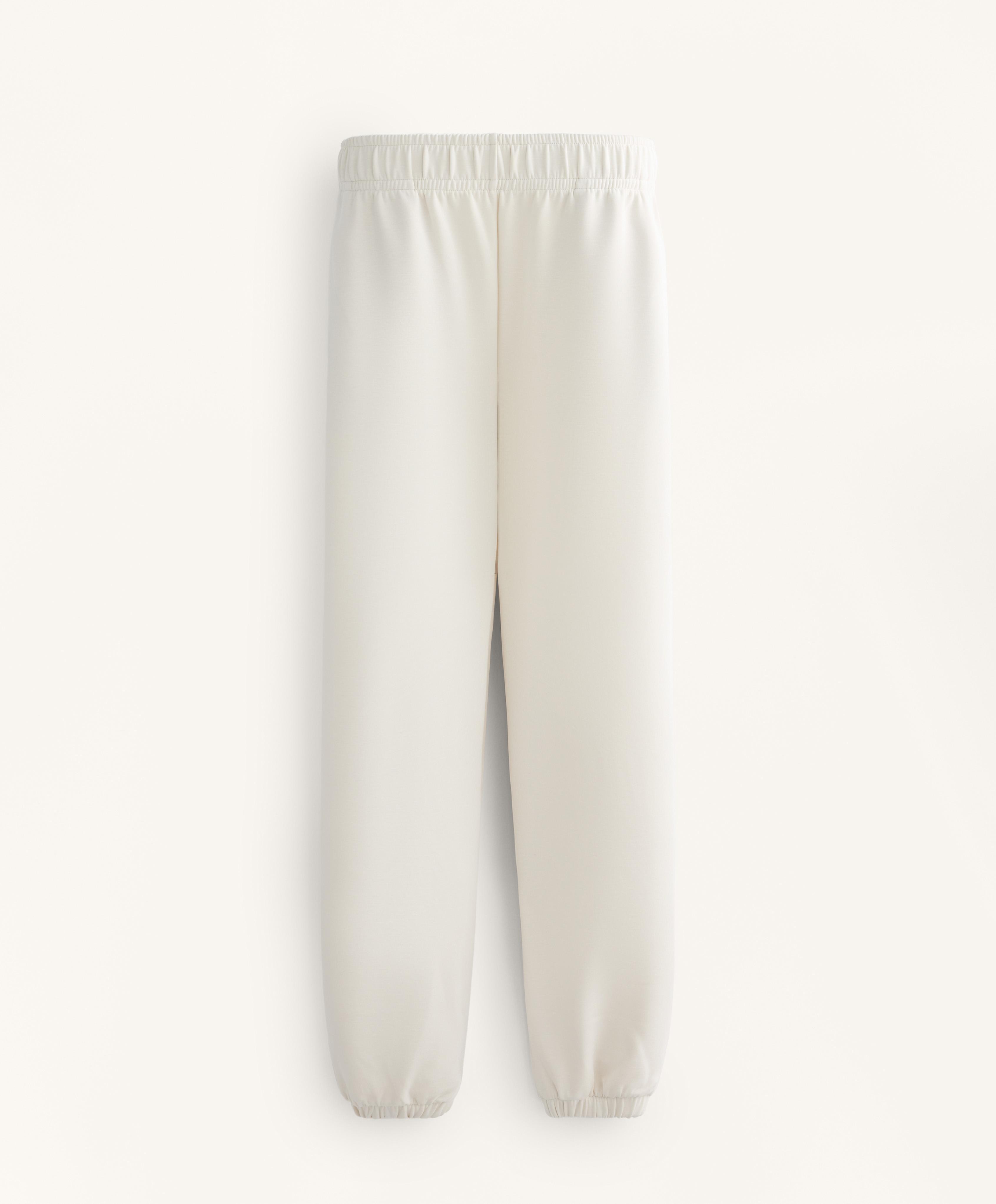 Pantalon jogger modal brossé