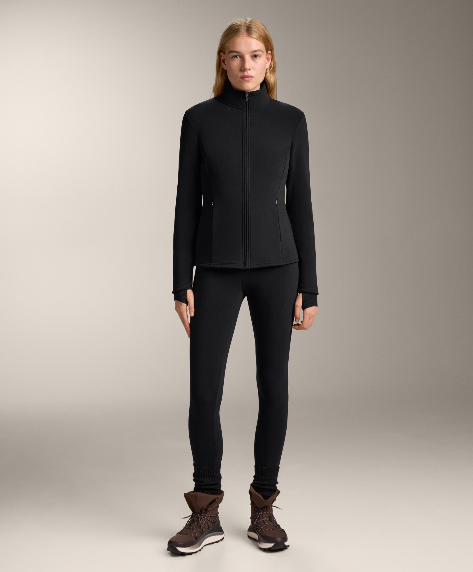 Knitted total look + super extra warm + super extra warm jacket