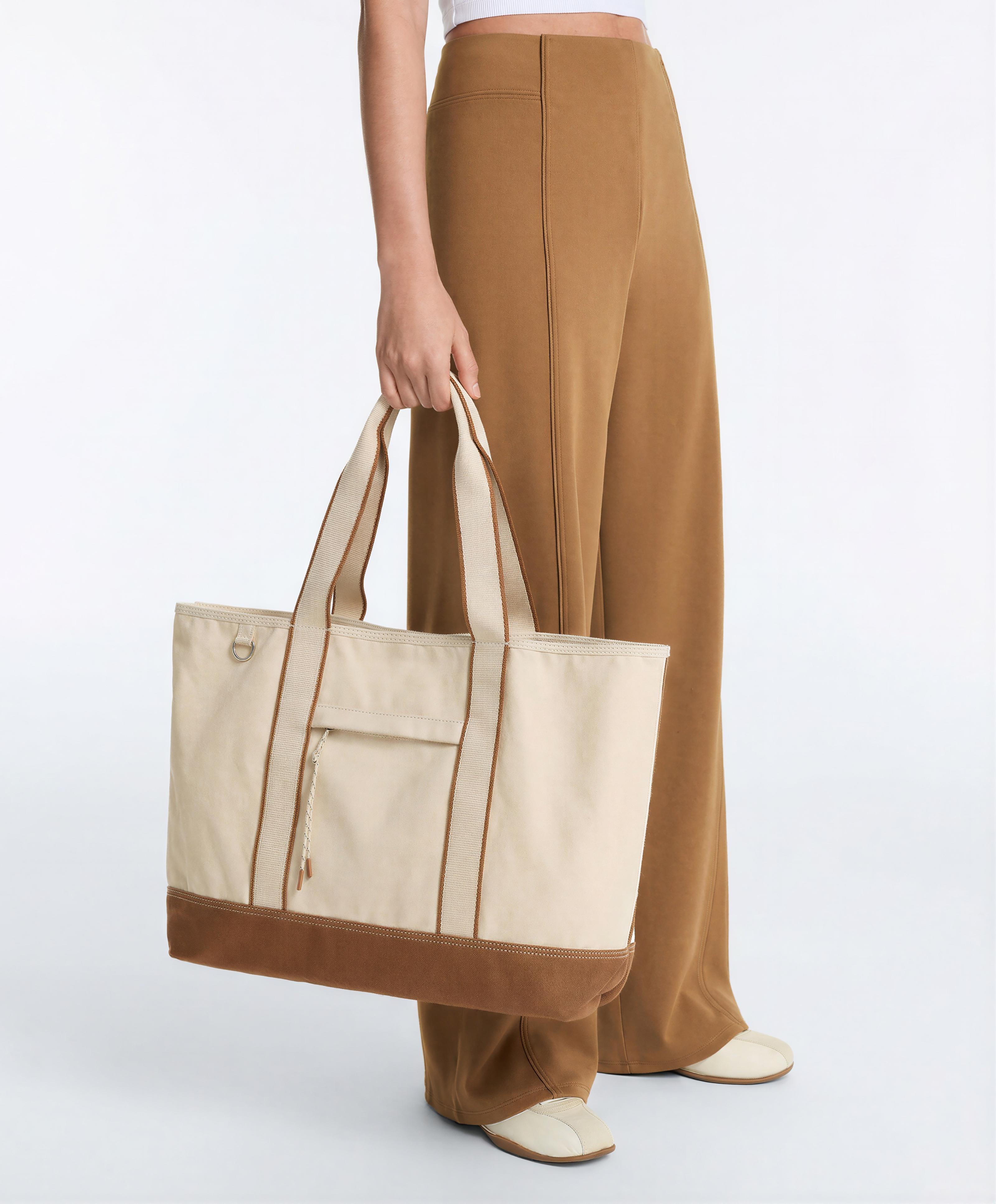 Canvas tote bag — ECRU