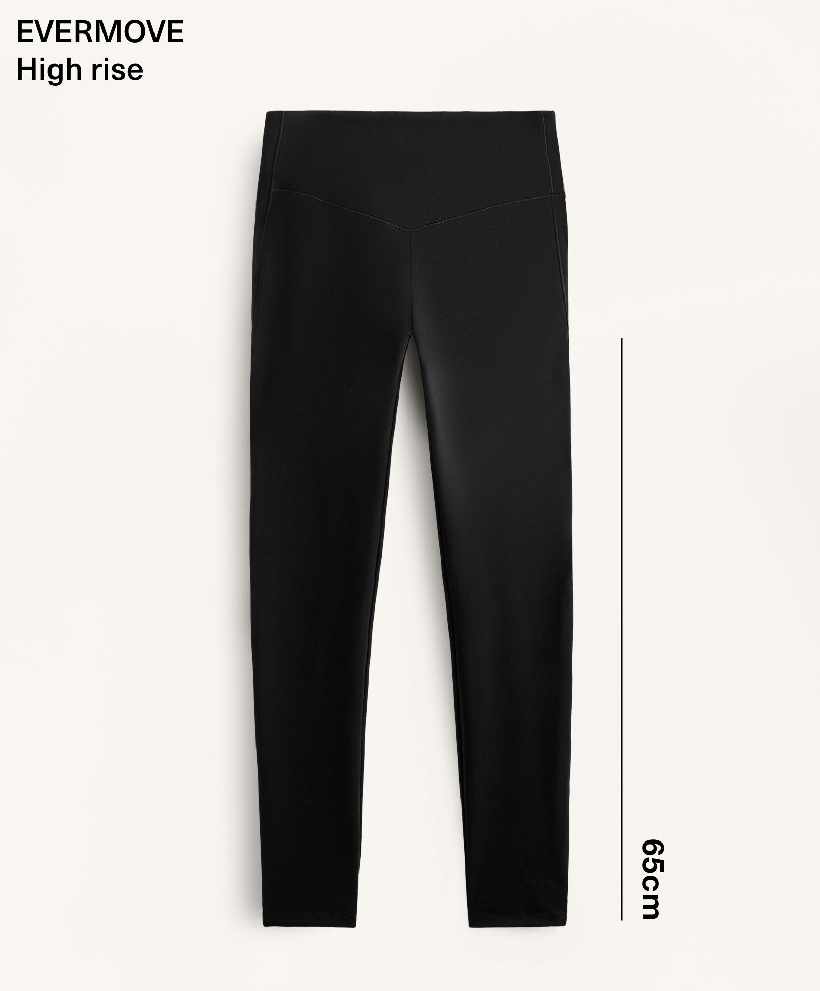Evermove 65cm high-rise ankle-length leggings