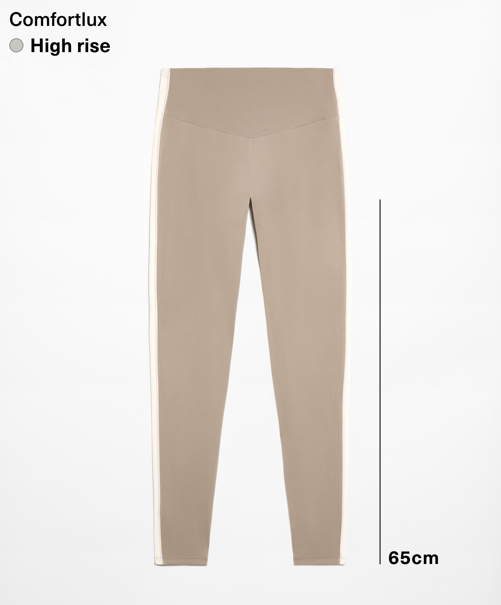 Piping Comfortlux high-rise 65cm ankle-length leggings - Sale