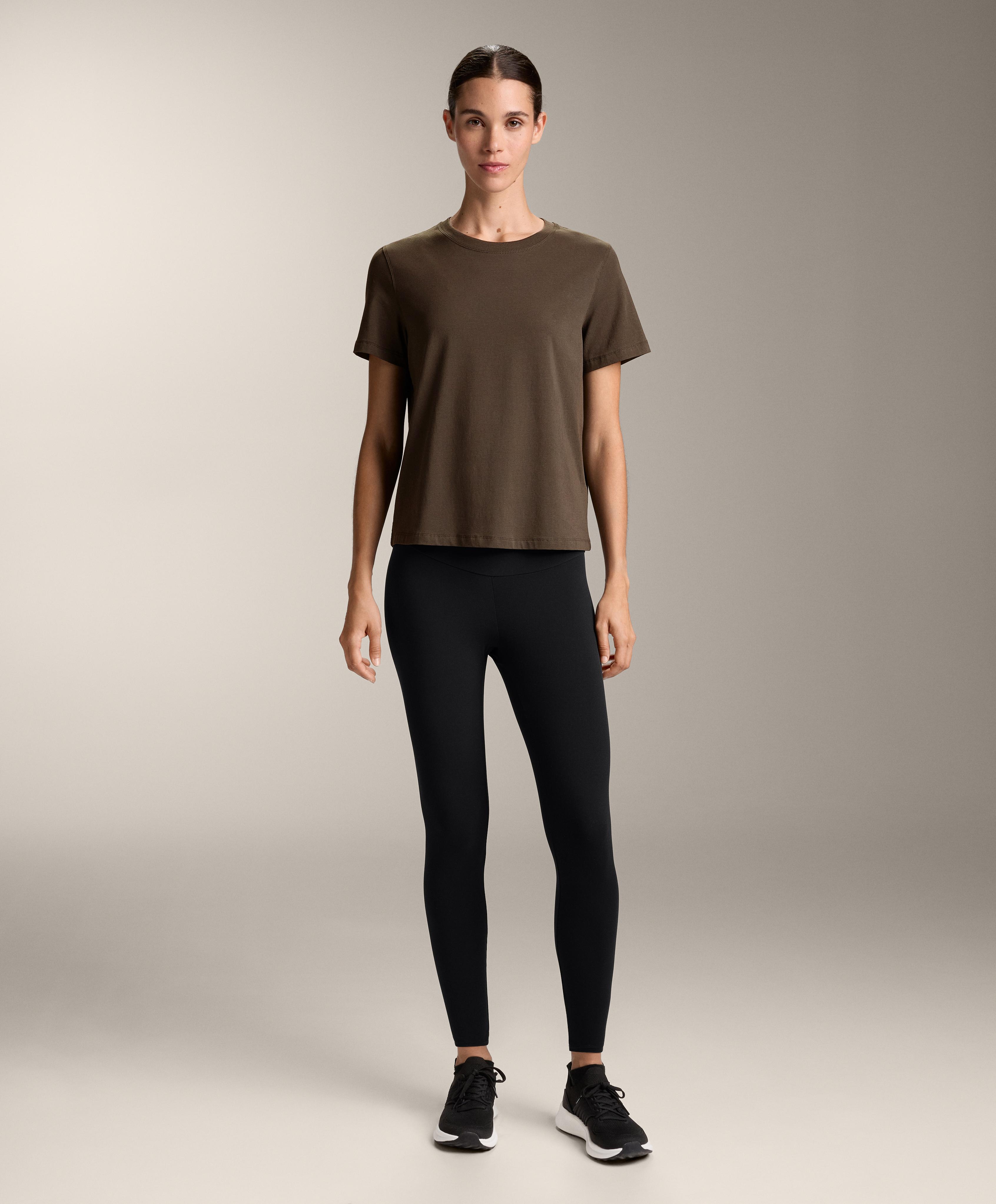 Short sleeve cotton blend T-shirt - Sale Short sleeve cotton blend T-shirt - Sale