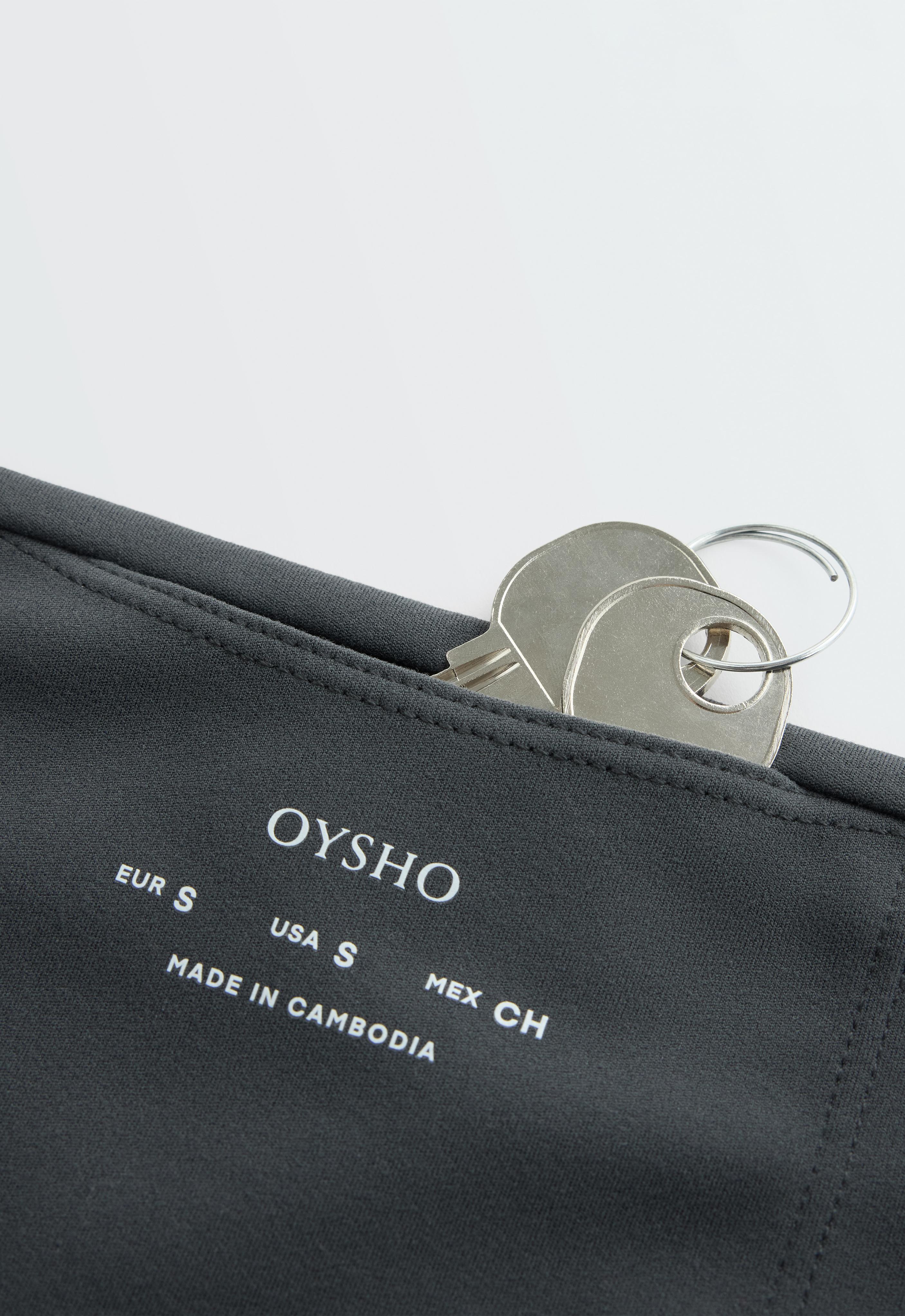 Comfortlux high-waisted 10cm hot pants — STEEL GREY