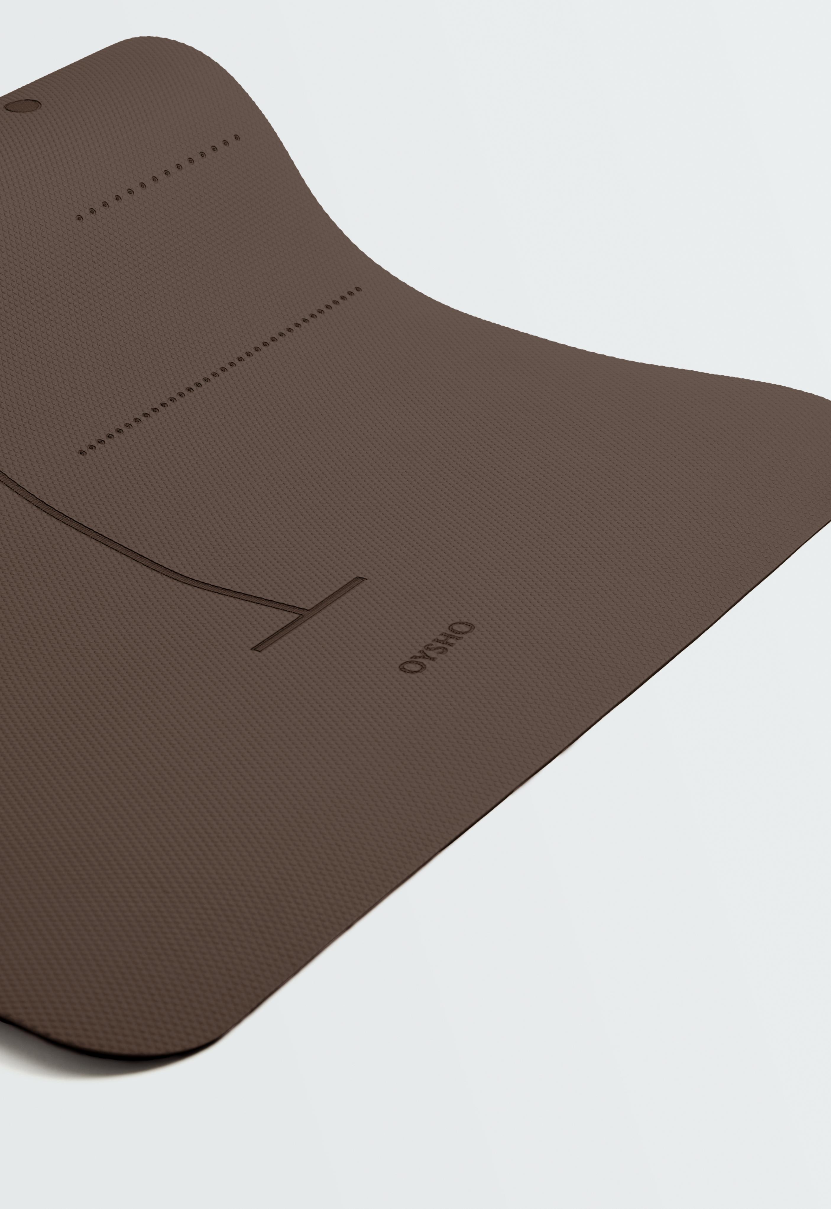 5mm yoga mat — BROWN