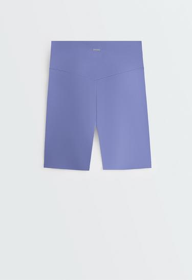 Biker high rise Evermove 20cm leggings — BLUEBERRY 9