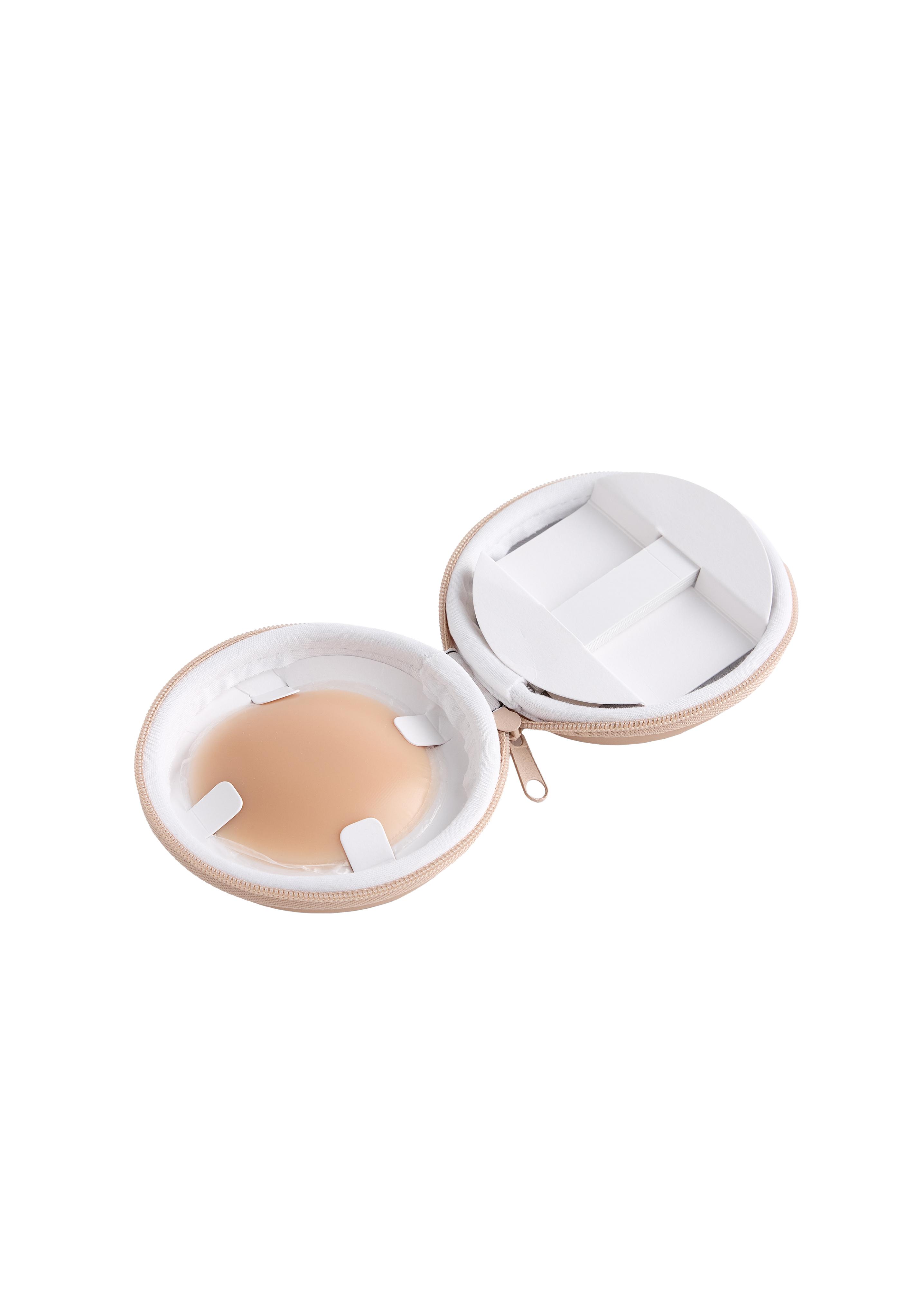 Pack of nipple covers and fashion tape — BEIGE