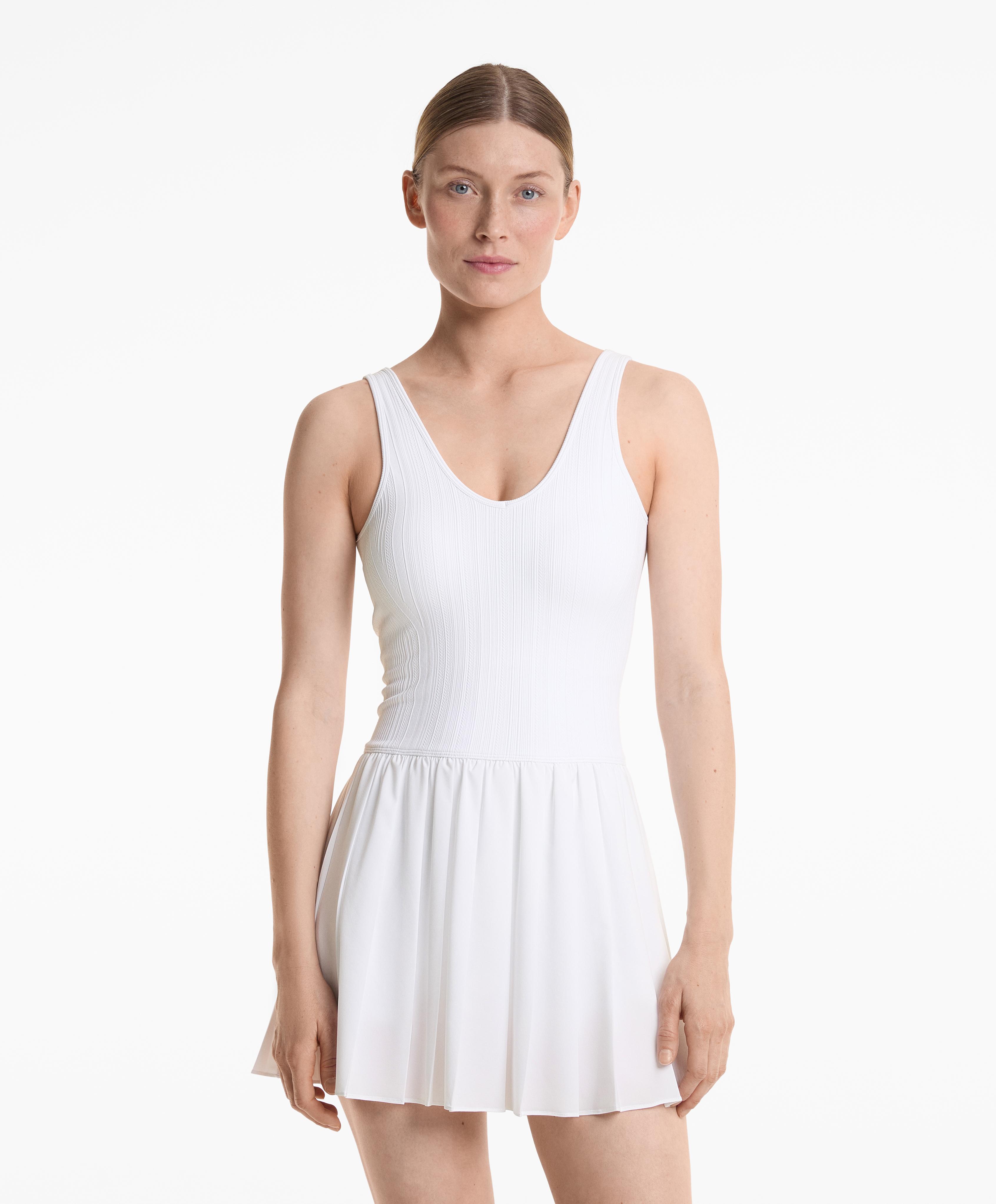 Pleated mini dress Pleated mini dress
