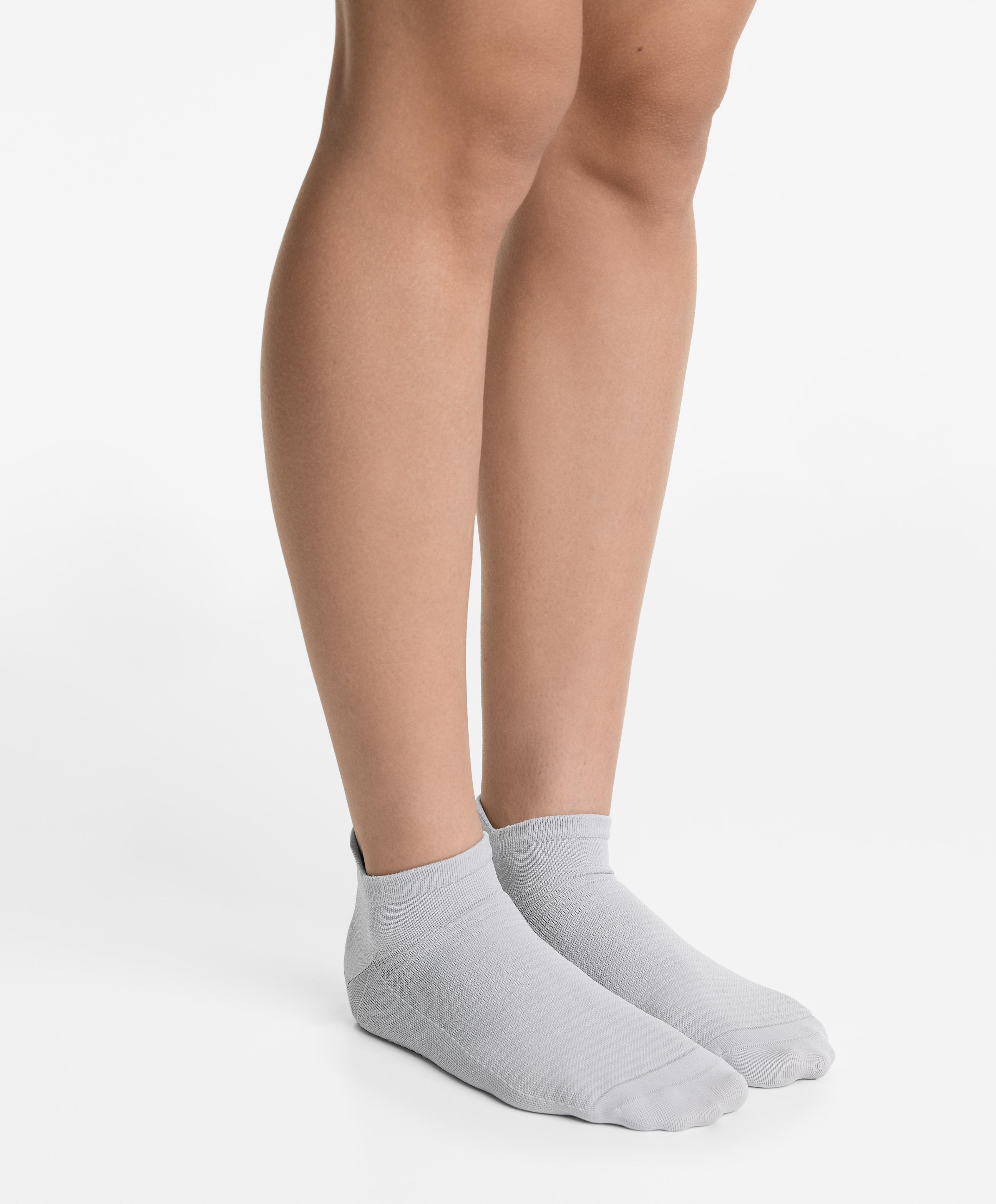 2 pairs of polyamide blend yoga and pilates sneaker socks - Sale 2 pairs of polyamide blend yoga and pilates sneaker socks - Sale