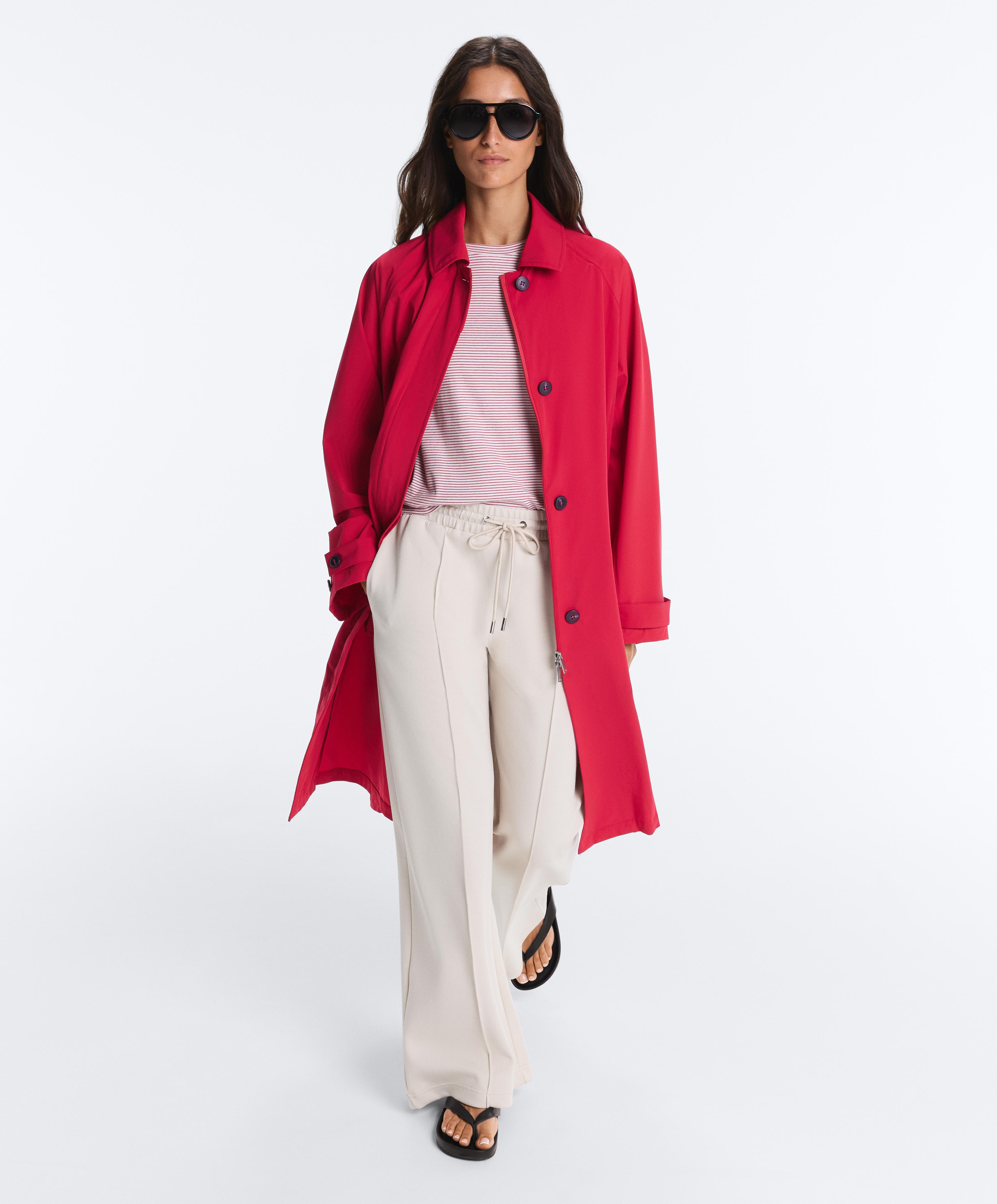 Midi extra lightweight 10k waterproof jacket — RED