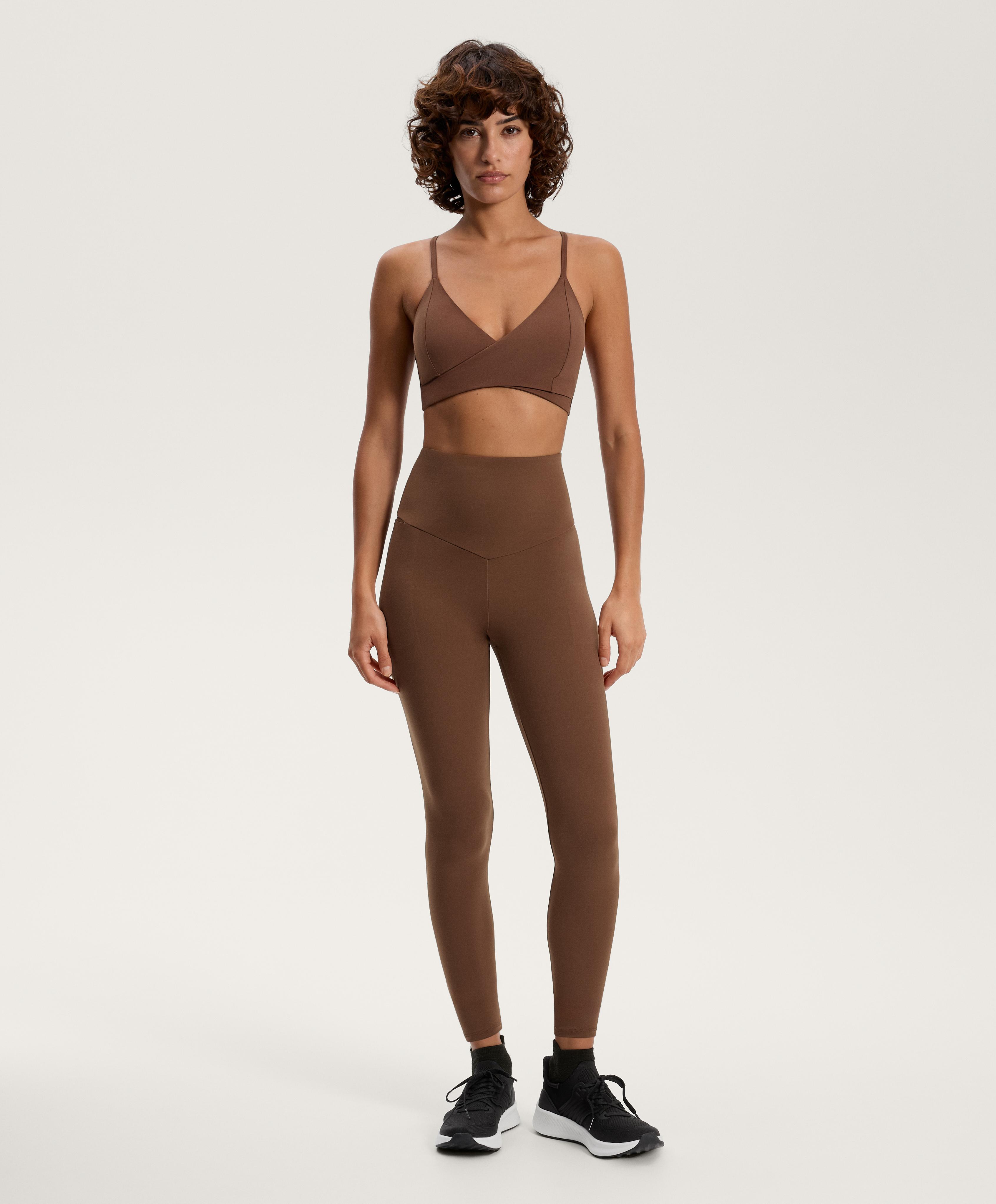 Total look Comfortlux super high rise Comfortlux pockets dark tile with crossover bra Total look Comfortlux super high rise Comfortlux pockets dark tile with crossover bra