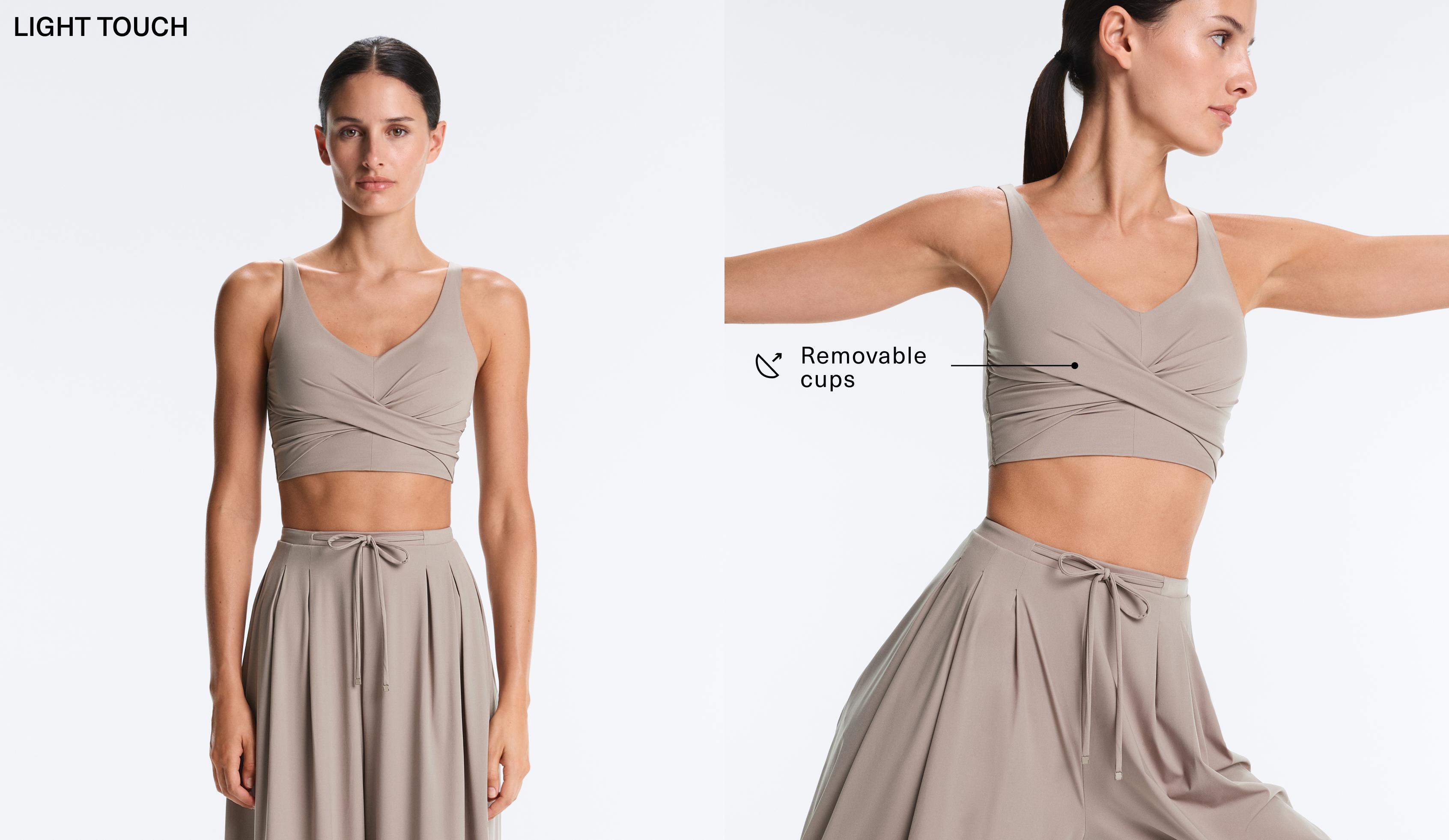 Light Touch crossover tank top Light Touch crossover tank top