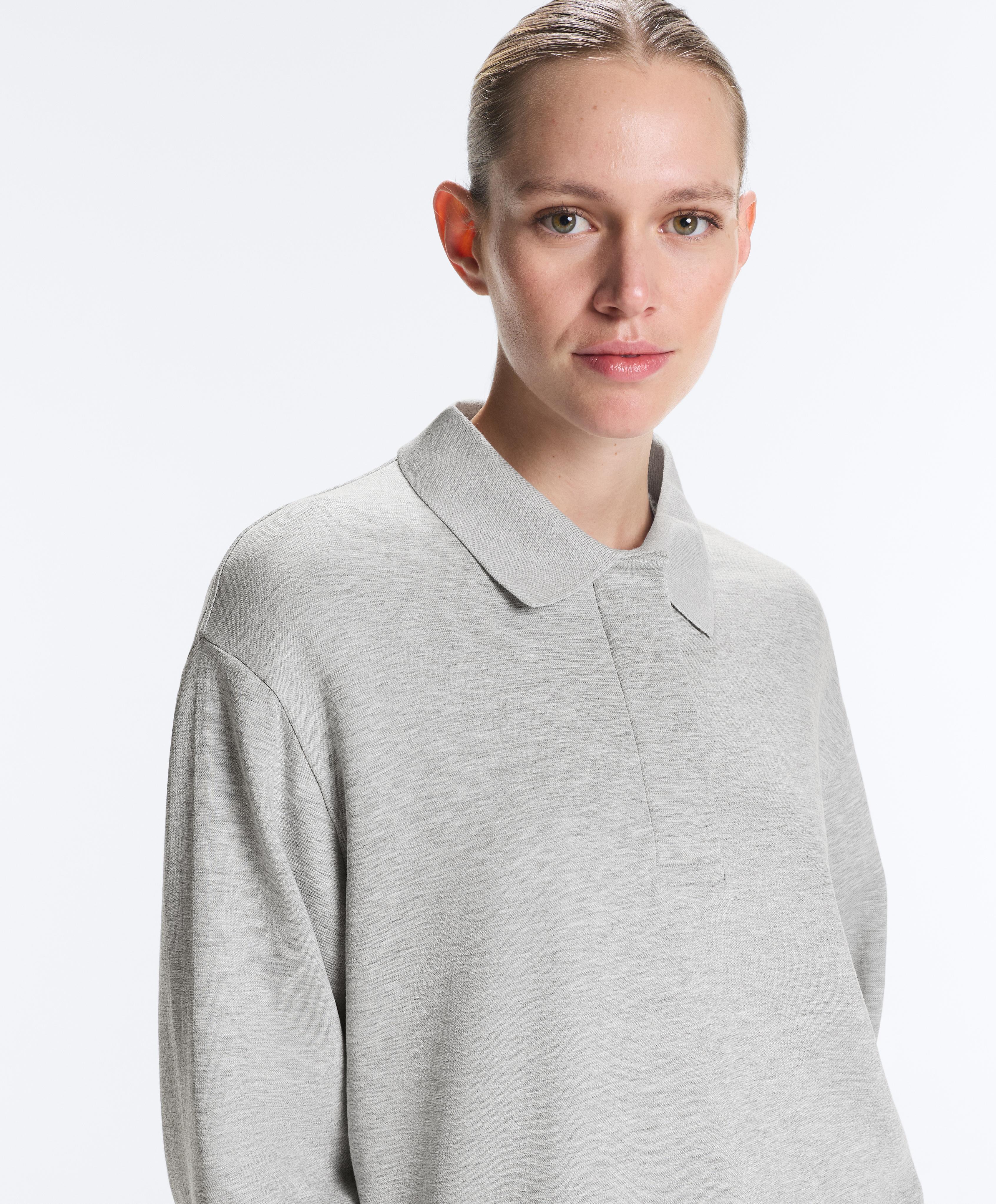 Poloshirt aus Piqué-Melange Poloshirt aus Piqué-Melange