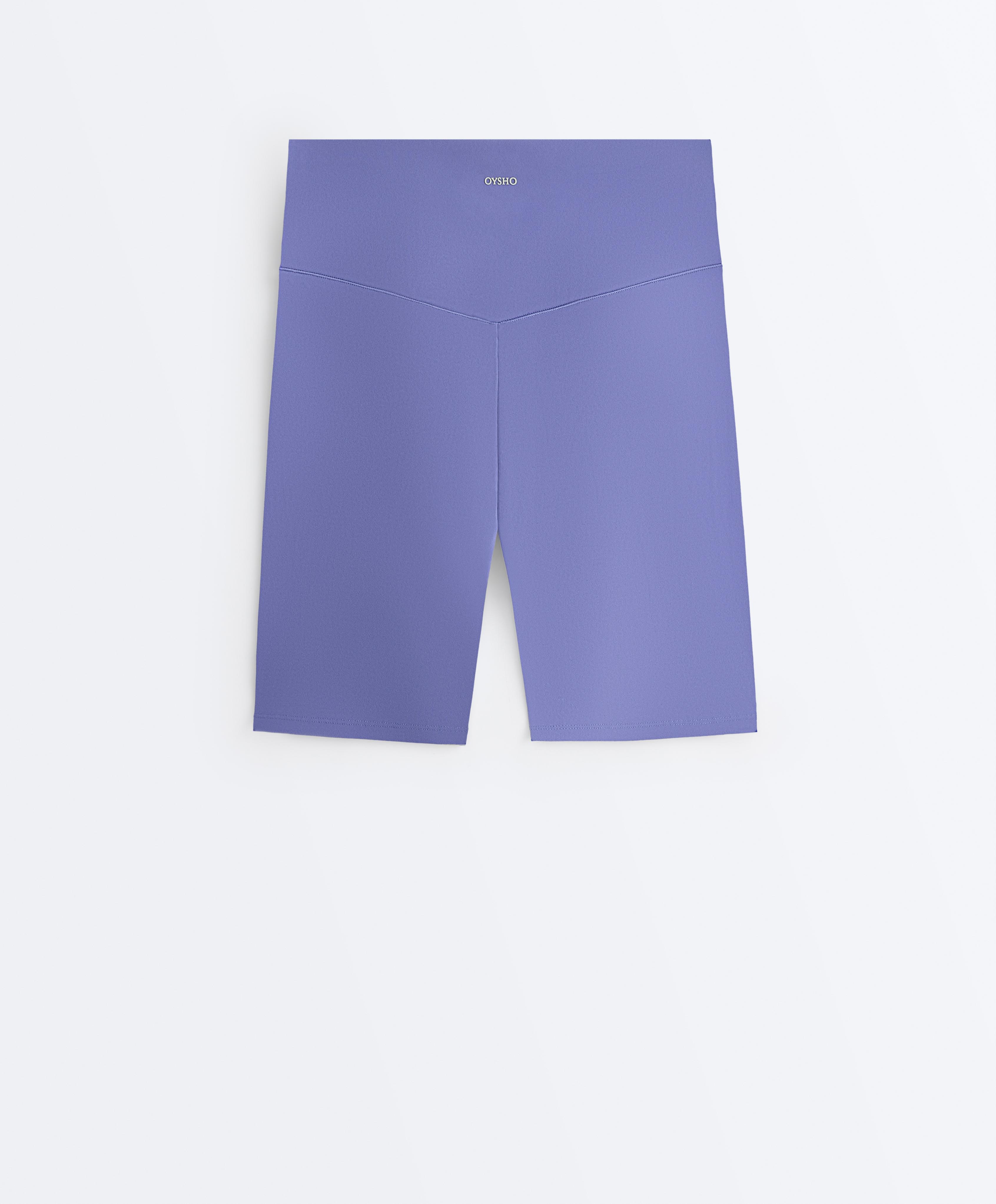 Evermove high-rise 20cm cycle leggings — BLUEBERRY