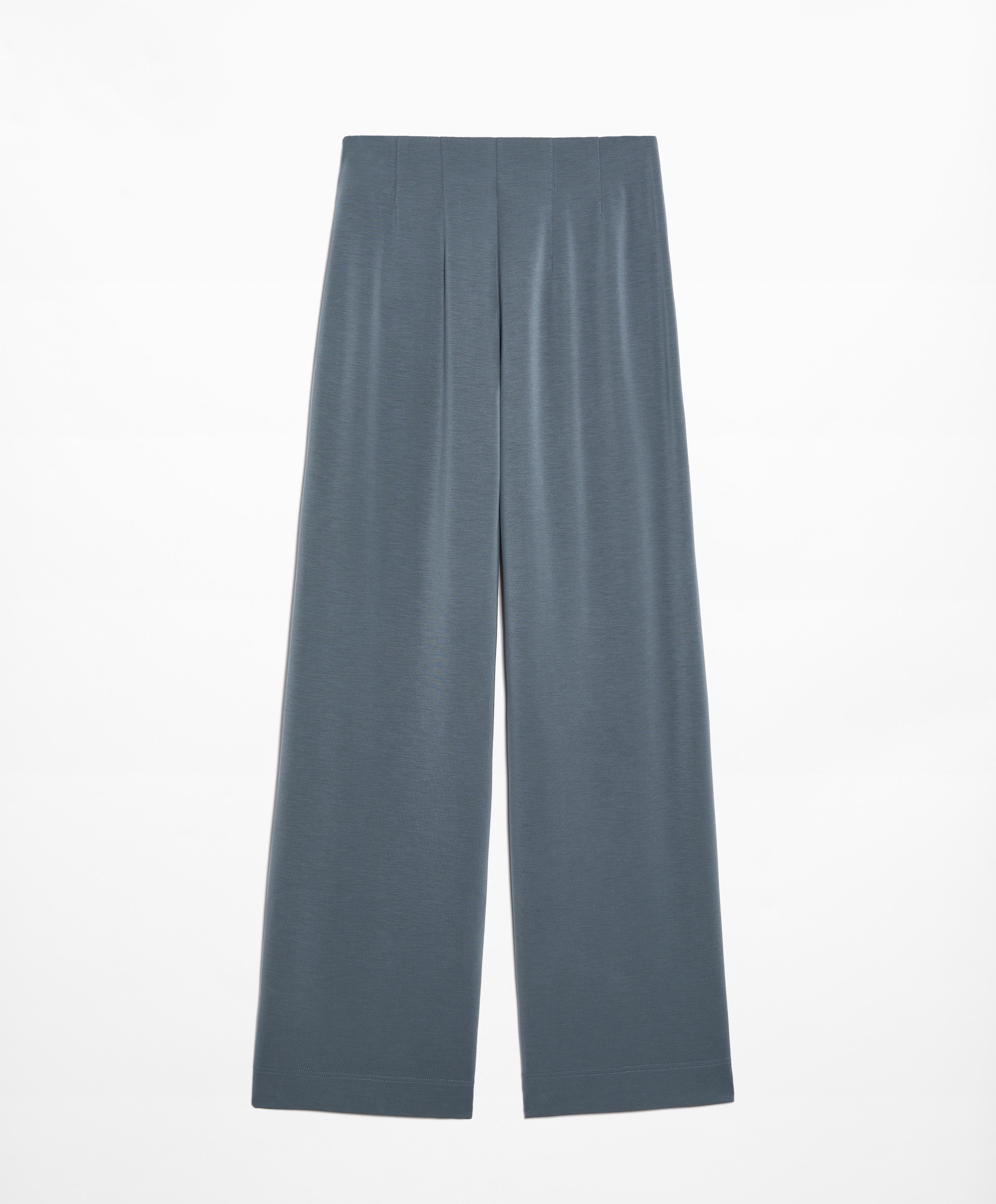 STRAIGHT TROUSERS WITH CREASE DETAIL