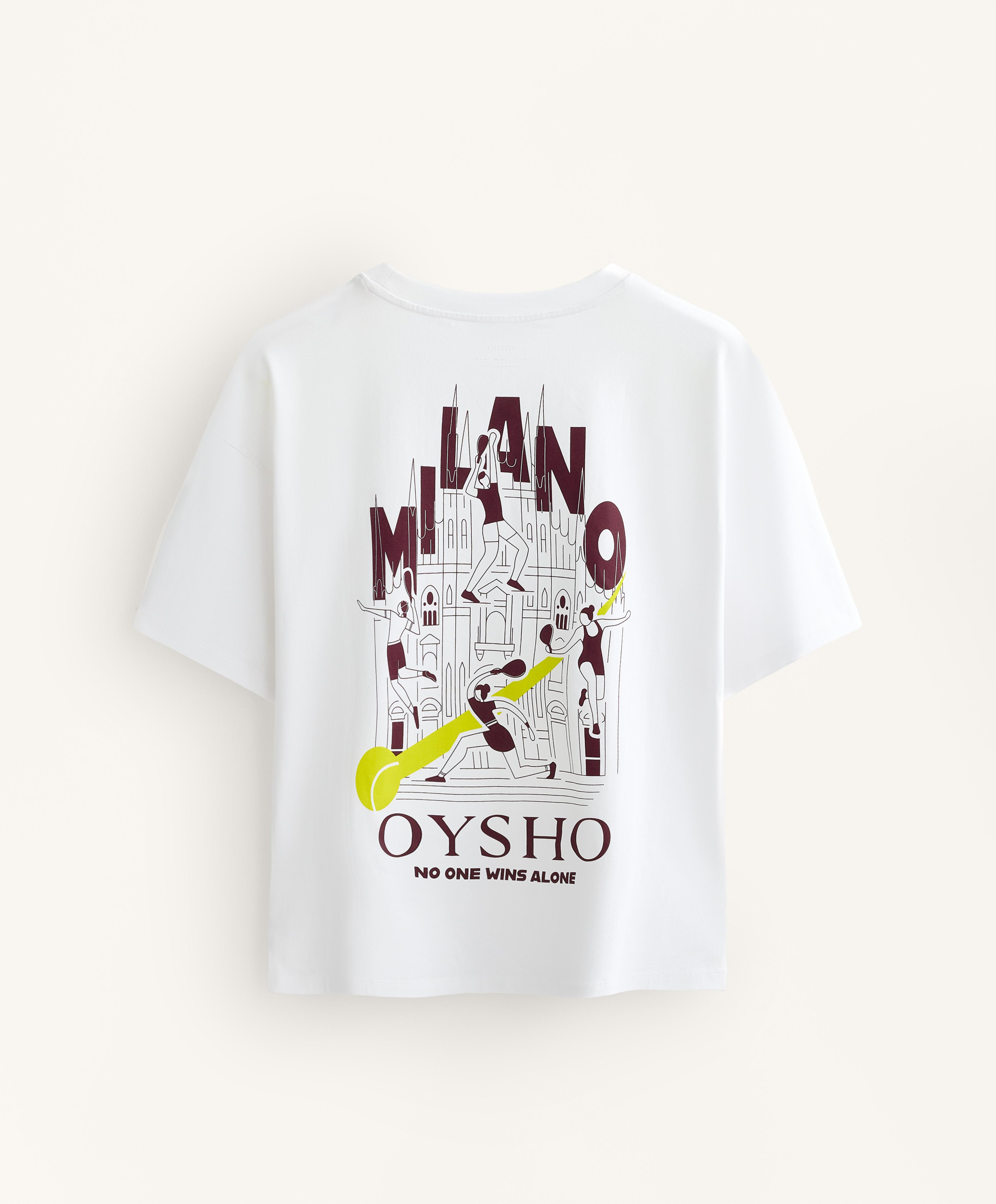 Milano Premier Padel P1 cotton blend boxy T-shirt
