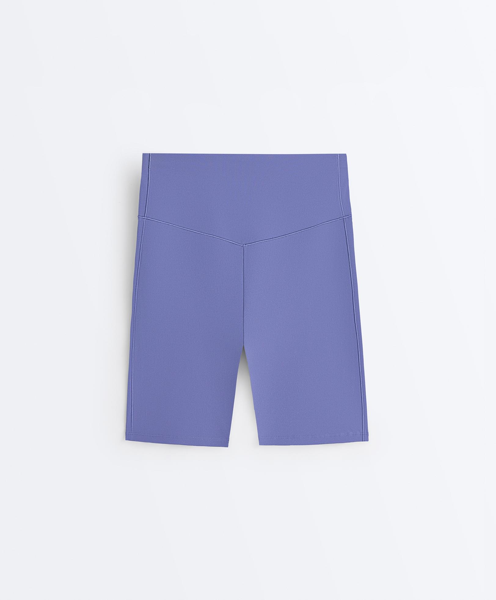 Evermove high-rise 20cm cycle leggings — BLUEBERRY