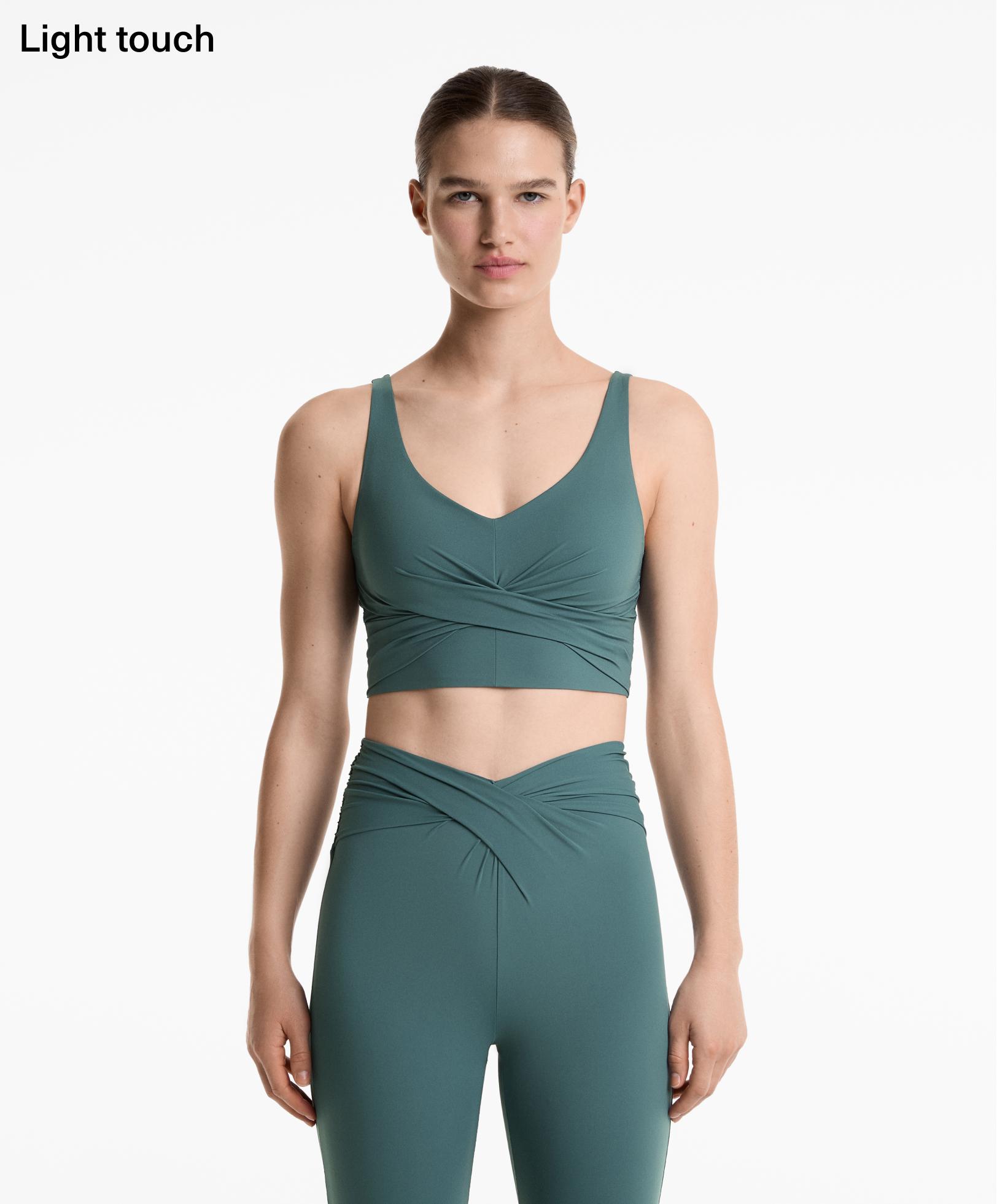 Light Touch crossover tank top