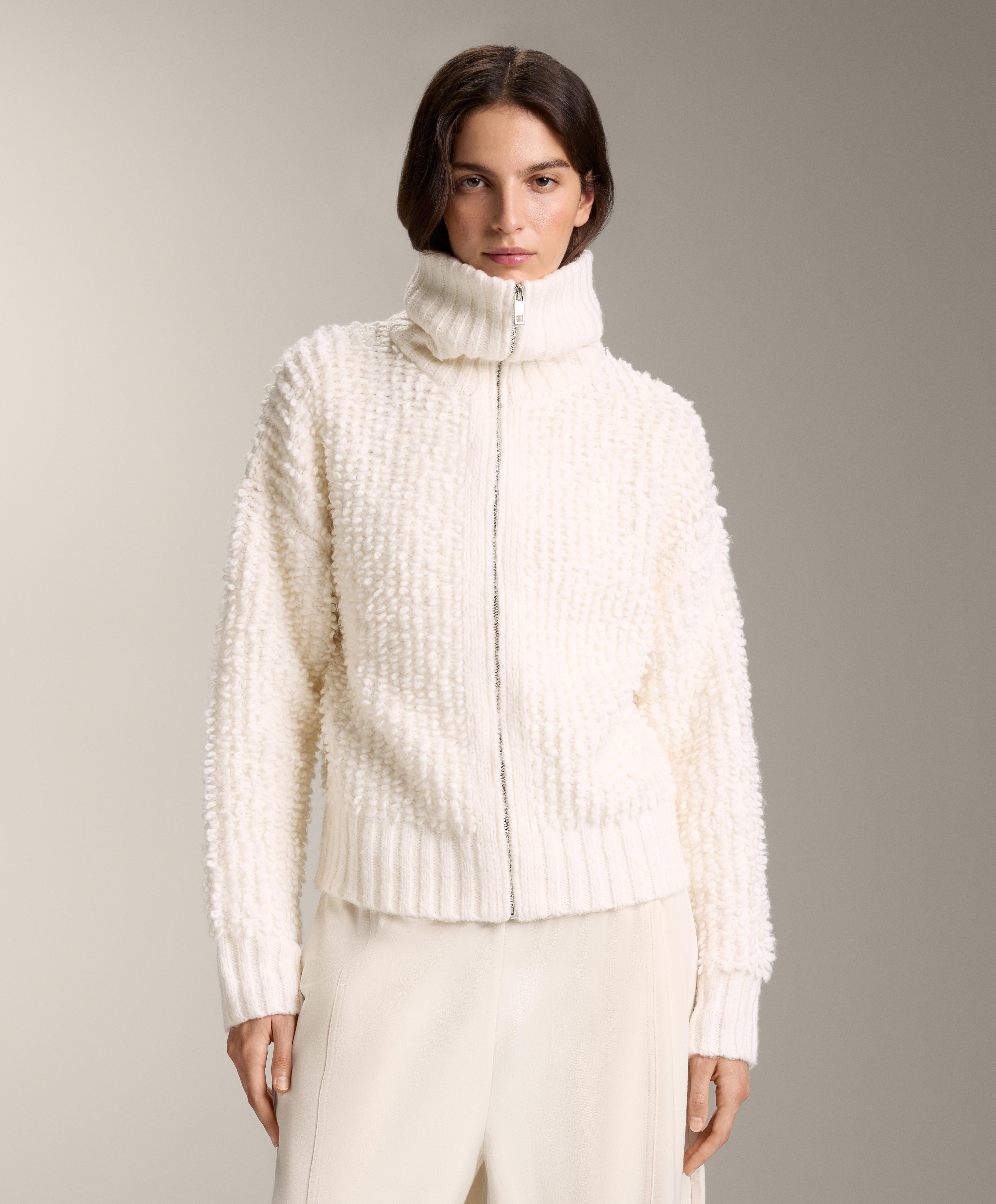 Textured knit jacket Textured knit jacket