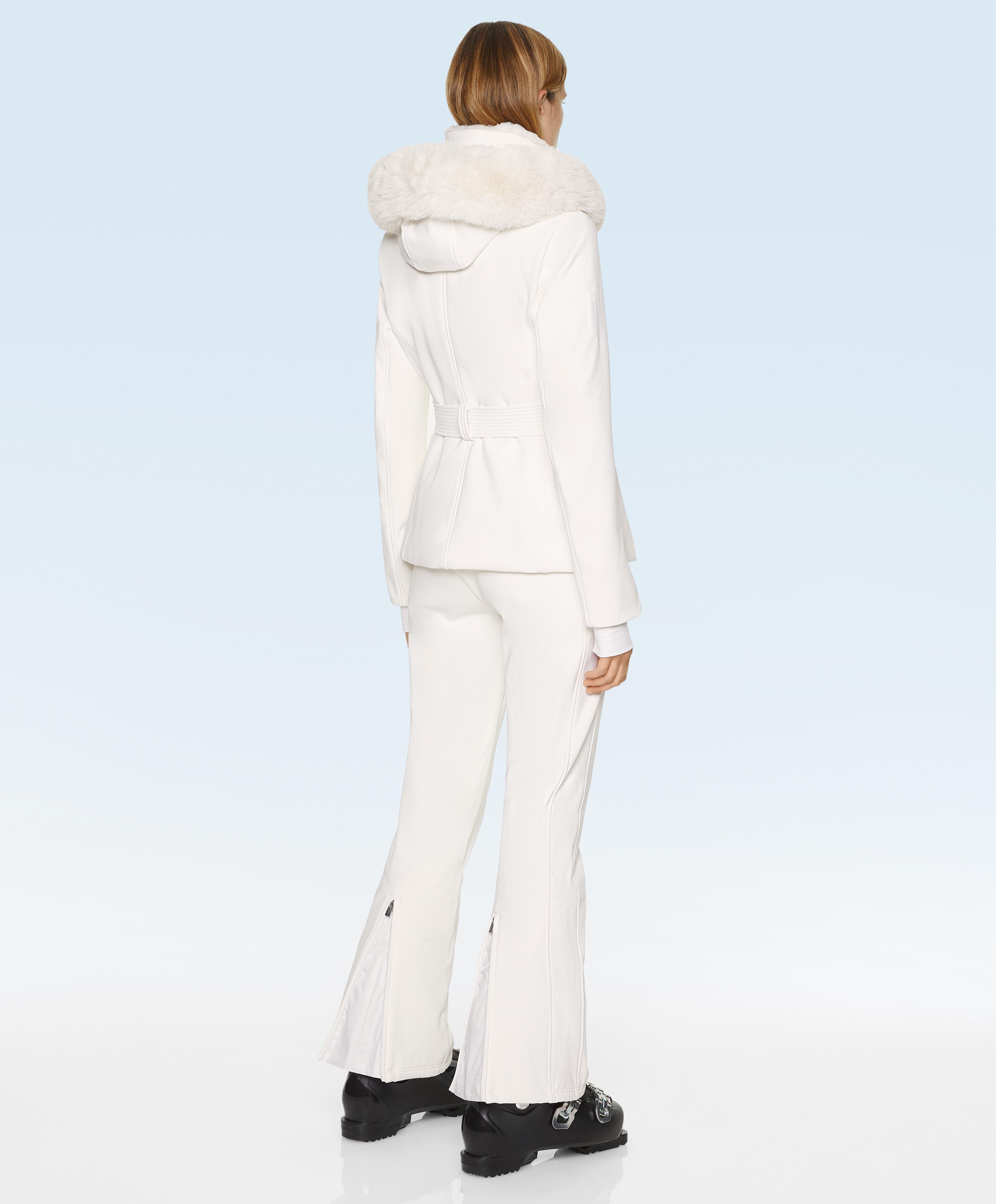 Total look de ski blanc