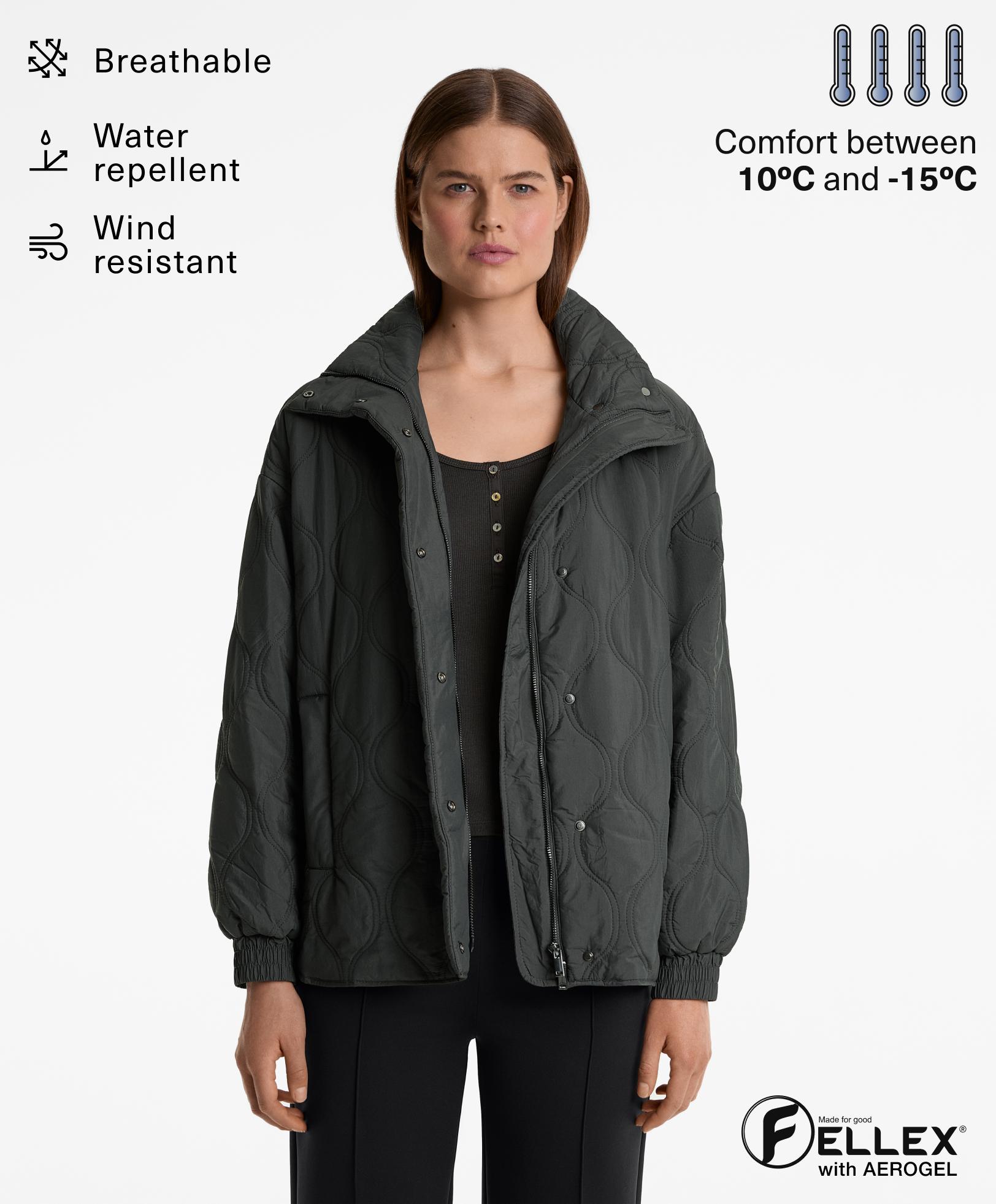 Leichte wasserabweisende Steppjacke FELLEX® mit AEROGEL - Sale